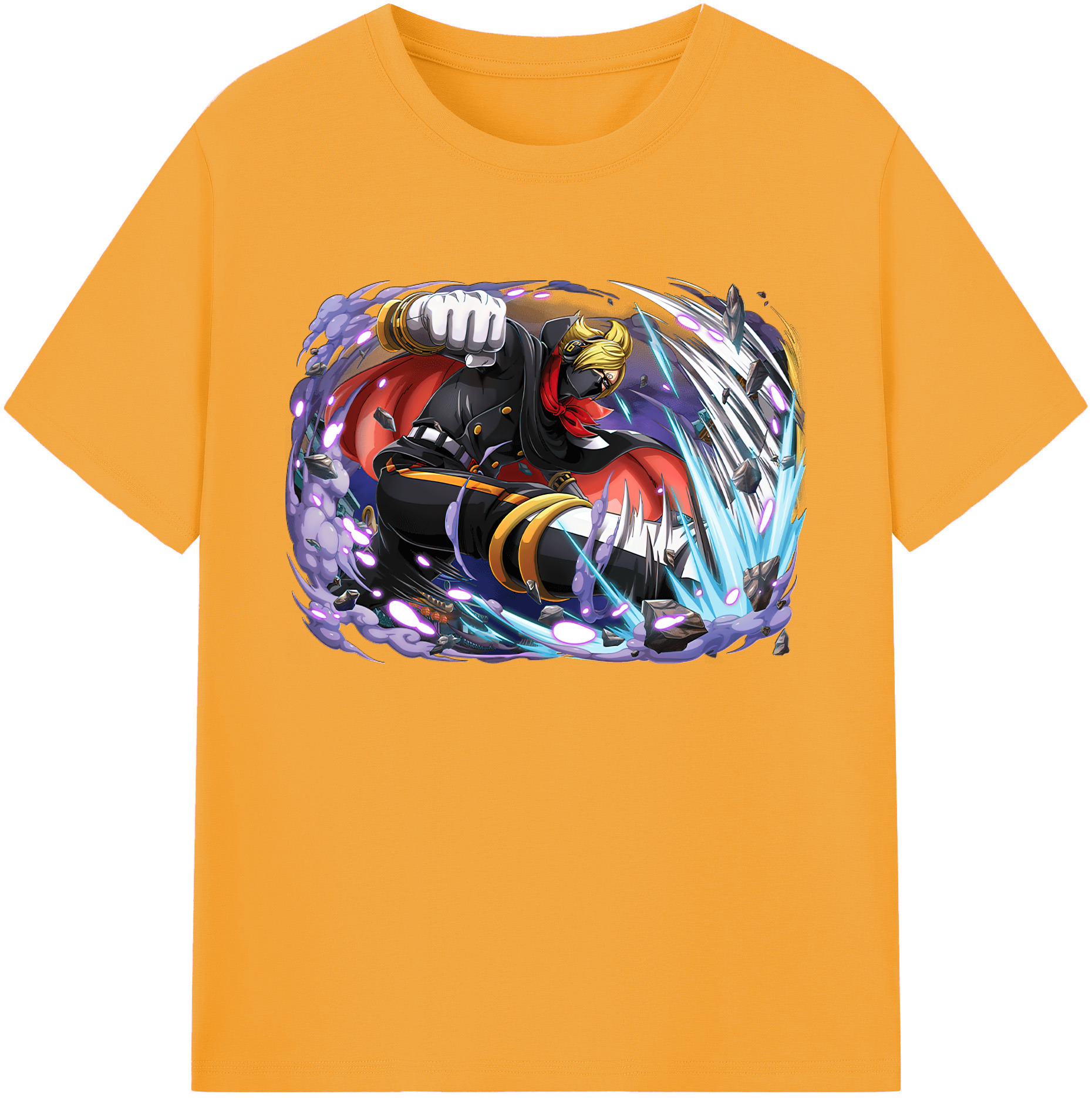 ワンピース ロロノア・ゾロ ONE PIECE Roronoa Zoro 綿100％ メンズ半袖Tシャツ｜肌触りやわらか＆通気性