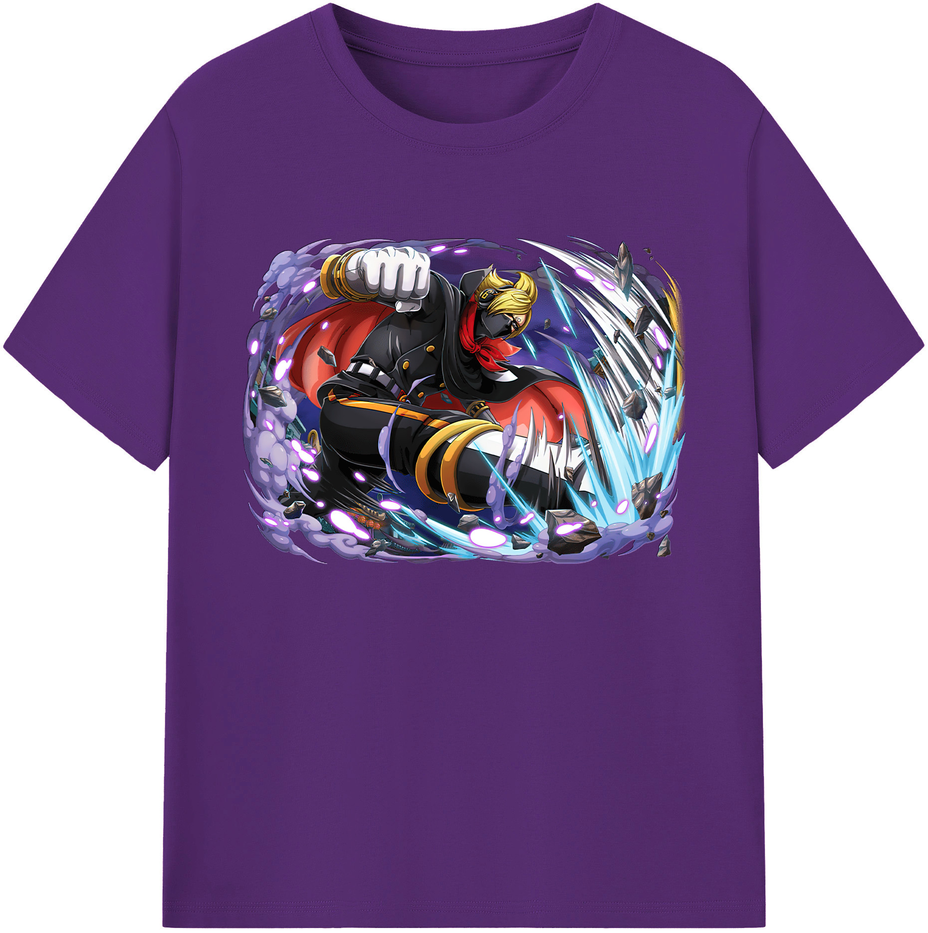 ワンピース ロロノア・ゾロ ONE PIECE Roronoa Zoro 綿100％ メンズ半袖Tシャツ｜肌触りやわらか＆通気性