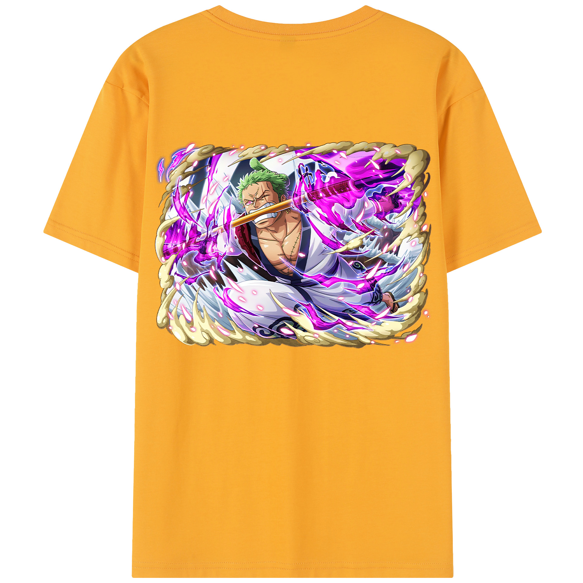 （画像用） ワンピース ロロノア・ゾロ ONE PIECE Roronoa Zoro レディース半袖Tシャツ(バックプリント)
