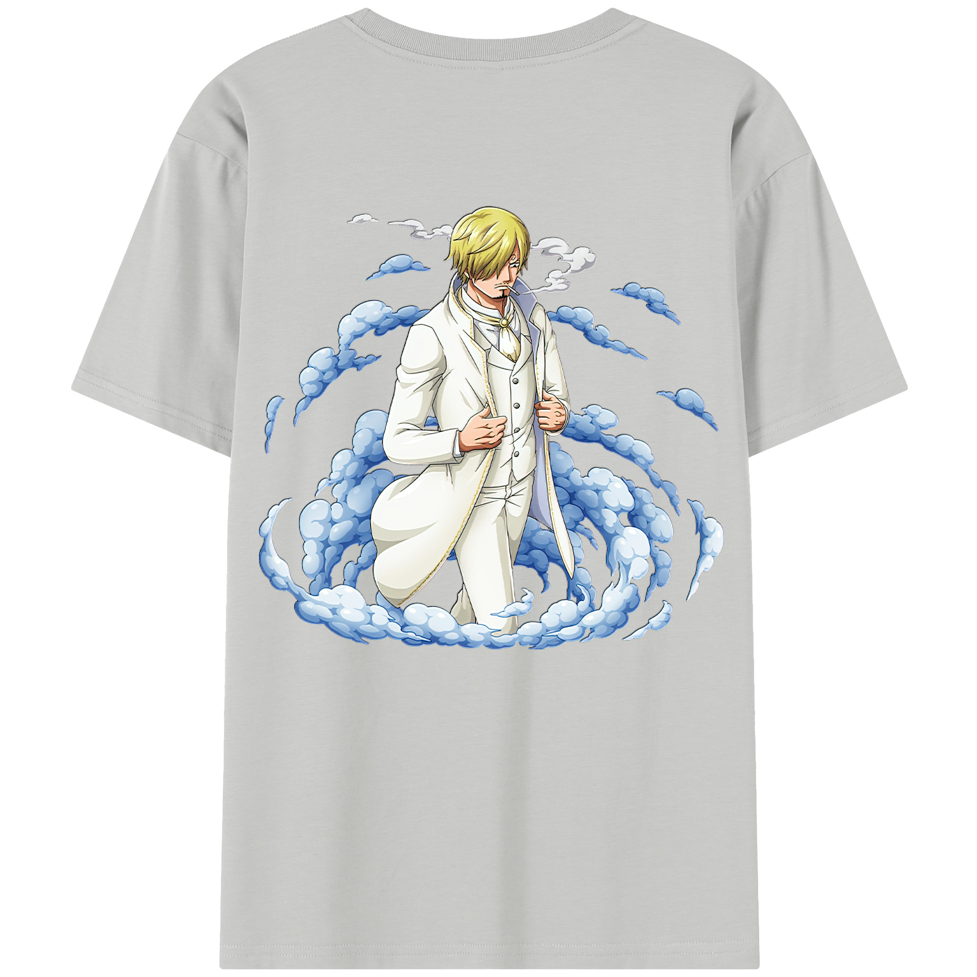 （画像用） ワンピース サンジ ONE PIECE Sanji レディース半袖Tシャツ(バックプリント)