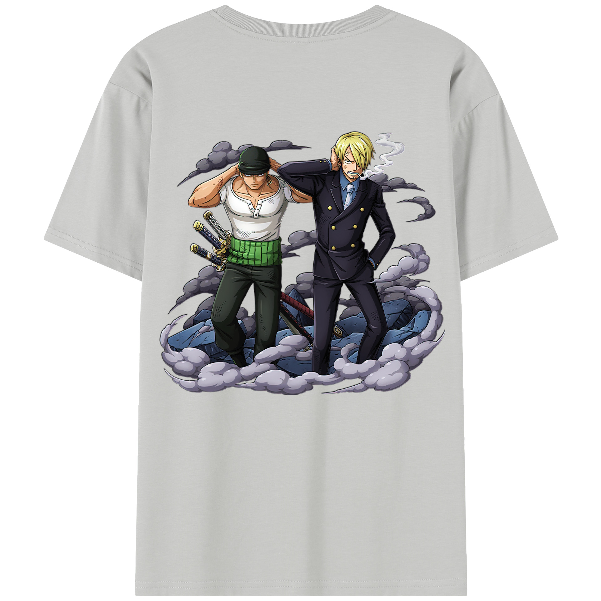（画像用） ワンピース サンジ ONE PIECE Sanji レディース半袖Tシャツ(バックプリント)
