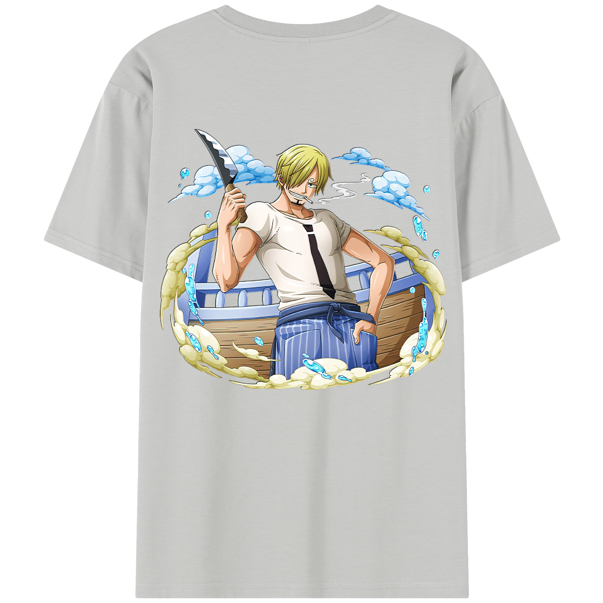 （画像用） ワンピース サンジ ONE PIECE Sanji レディース半袖Tシャツ(バックプリント)