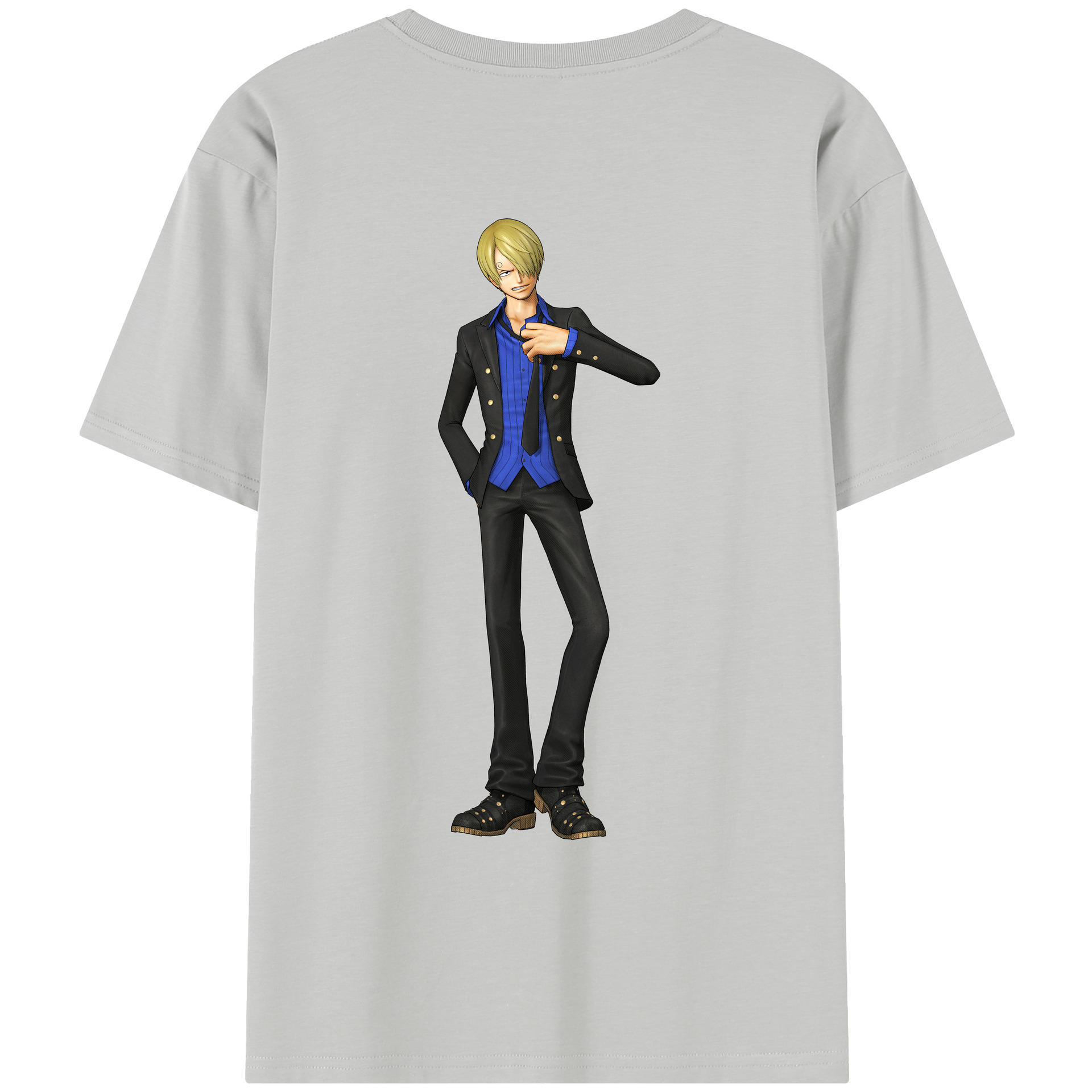 （画像用） ワンピース サンジ ONE PIECE Sanji レディース半袖Tシャツ(バックプリント)