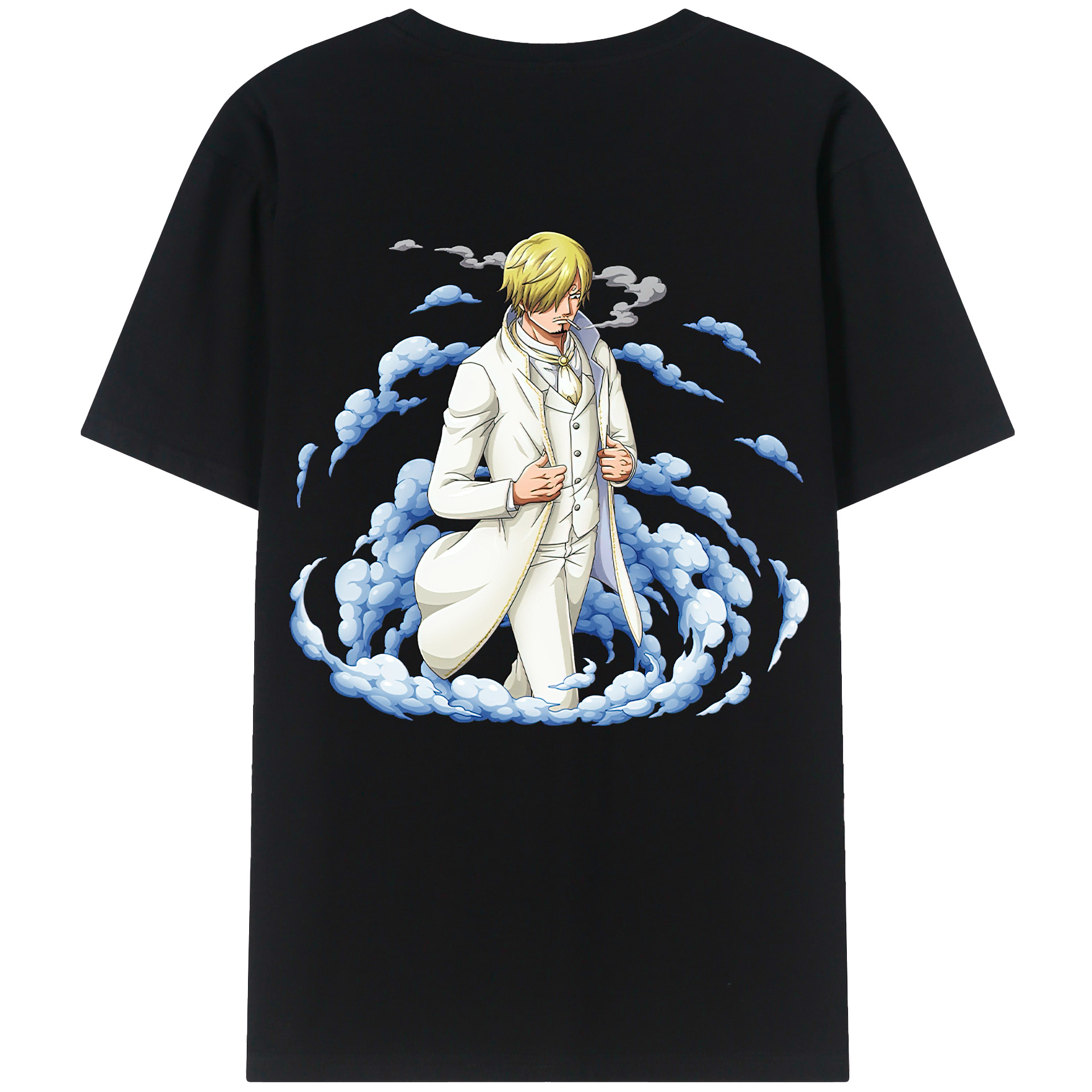 （画像用） ワンピース サンジ ONE PIECE Sanji レディース半袖Tシャツ(バックプリント)