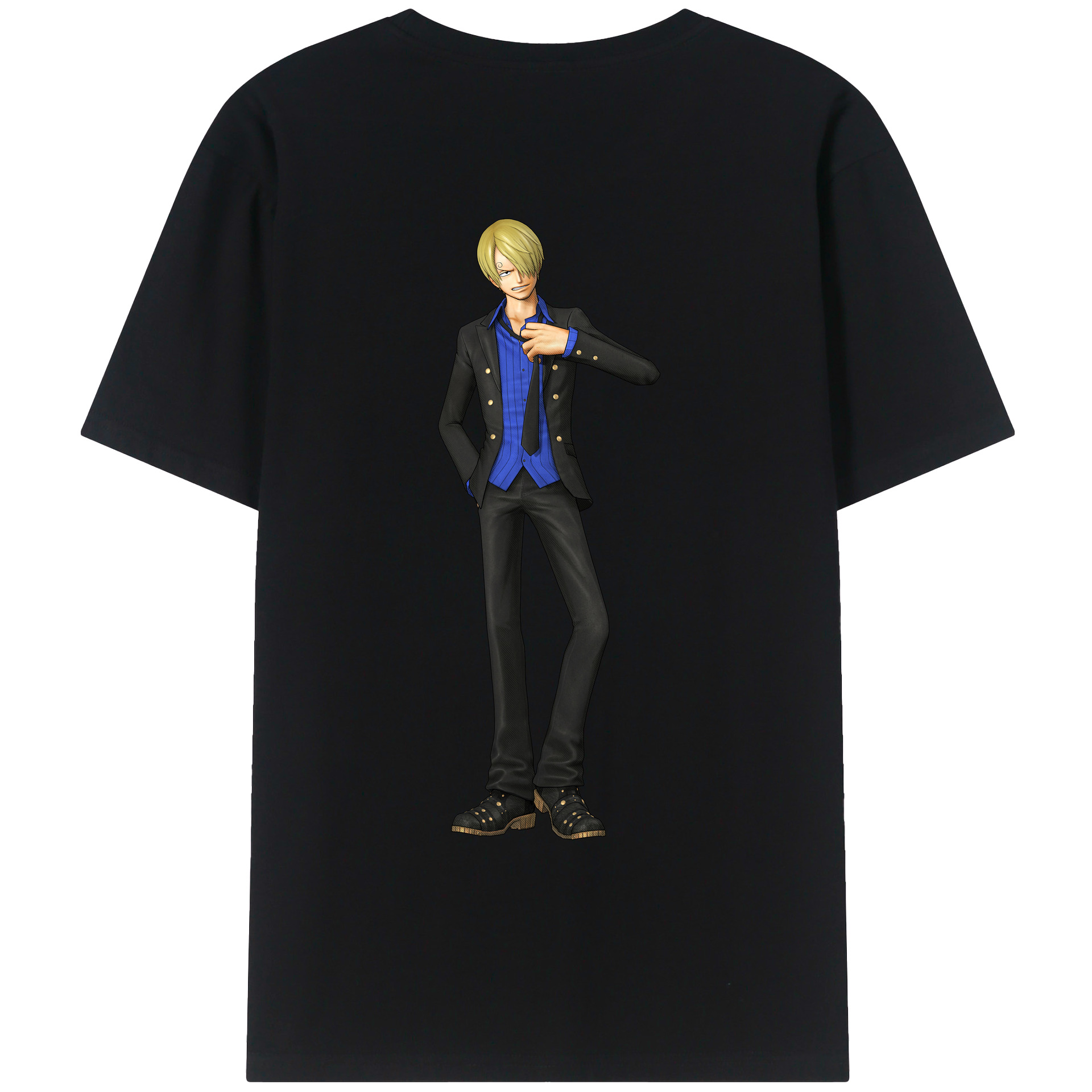 （画像用） ワンピース サンジ ONE PIECE Sanji レディース半袖Tシャツ(バックプリント)