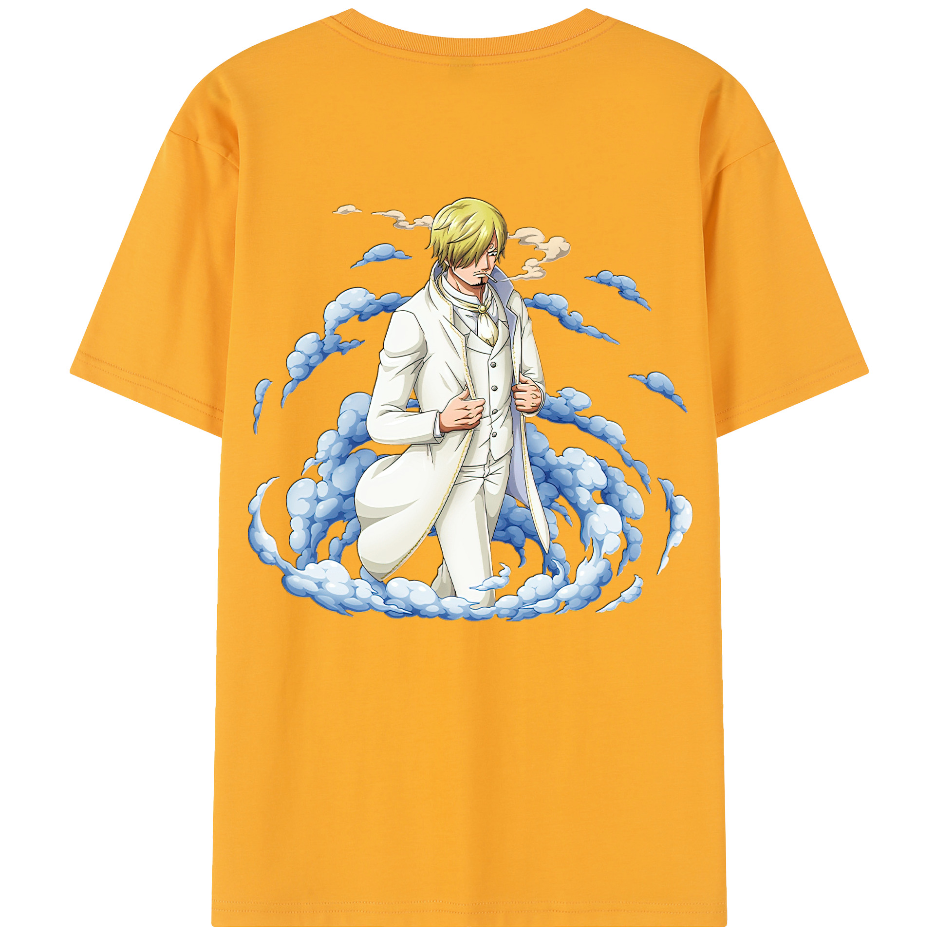 （画像用） ワンピース サンジ ONE PIECE Sanji レディース半袖Tシャツ(バックプリント)