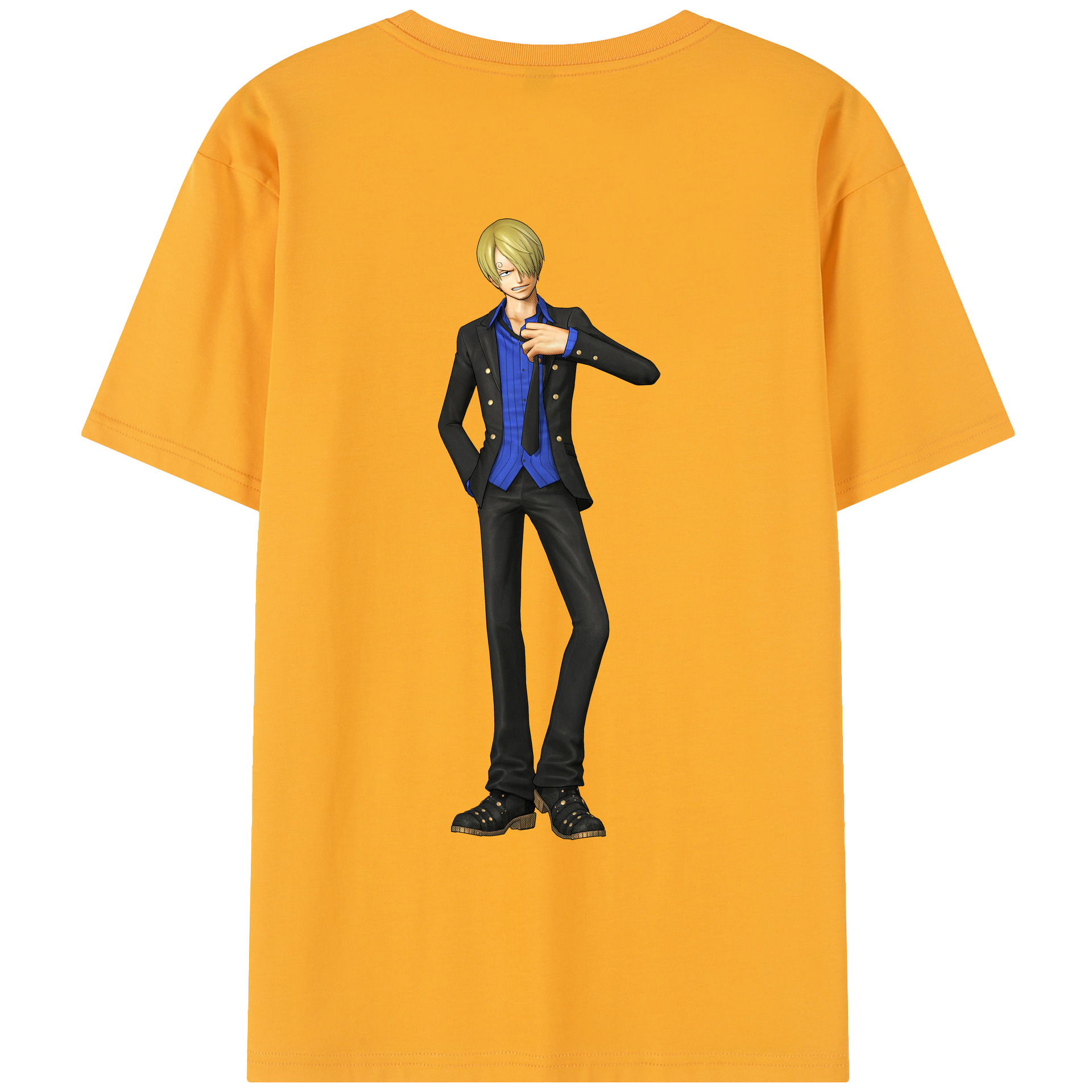 （画像用） ワンピース サンジ ONE PIECE Sanji レディース半袖Tシャツ(バックプリント)