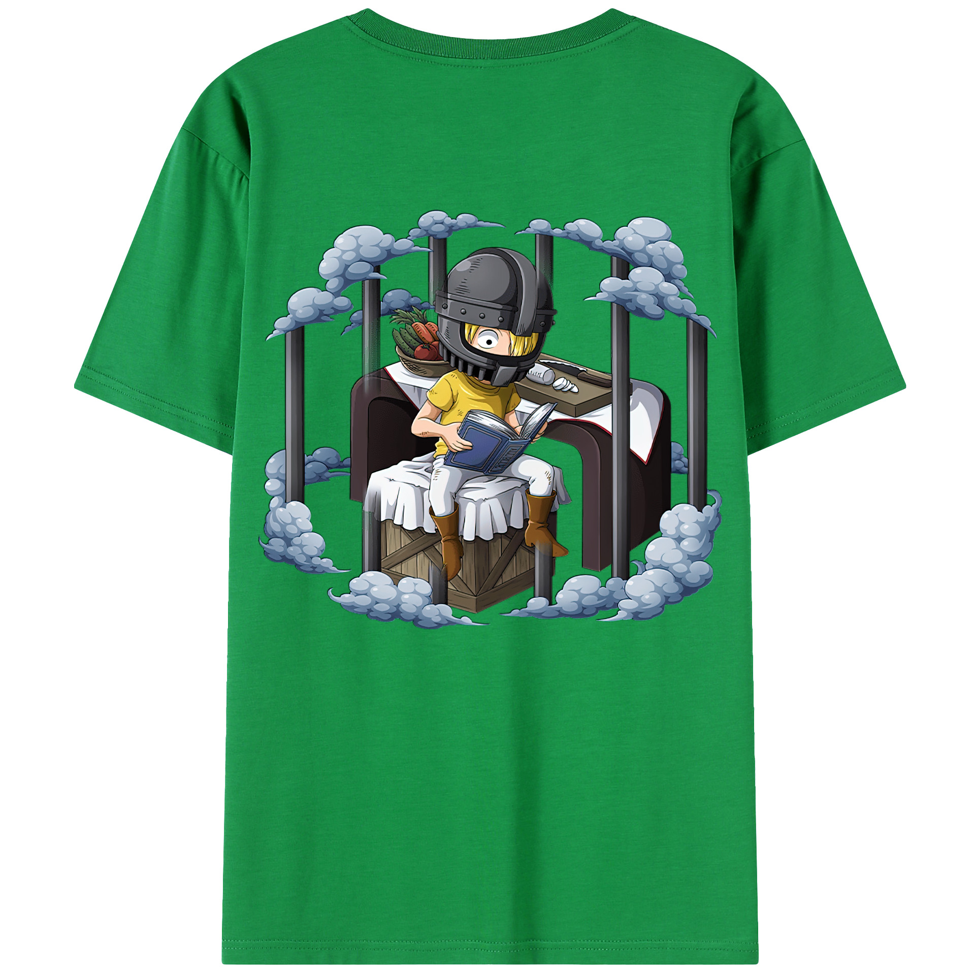 （画像用） ワンピース サンジ ONE PIECE Sanji レディース半袖Tシャツ(バックプリント)