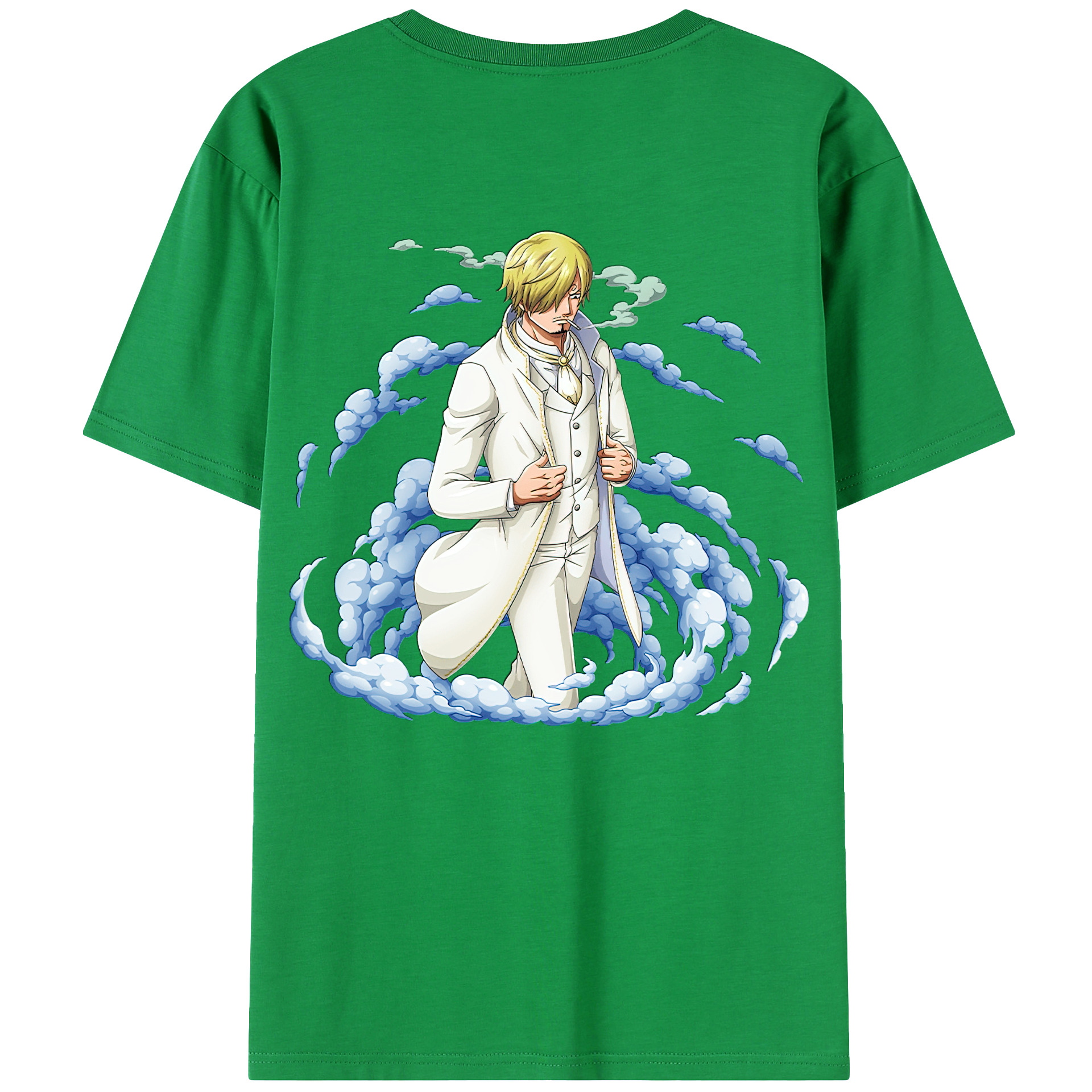 （画像用） ワンピース サンジ ONE PIECE Sanji レディース半袖Tシャツ(バックプリント)