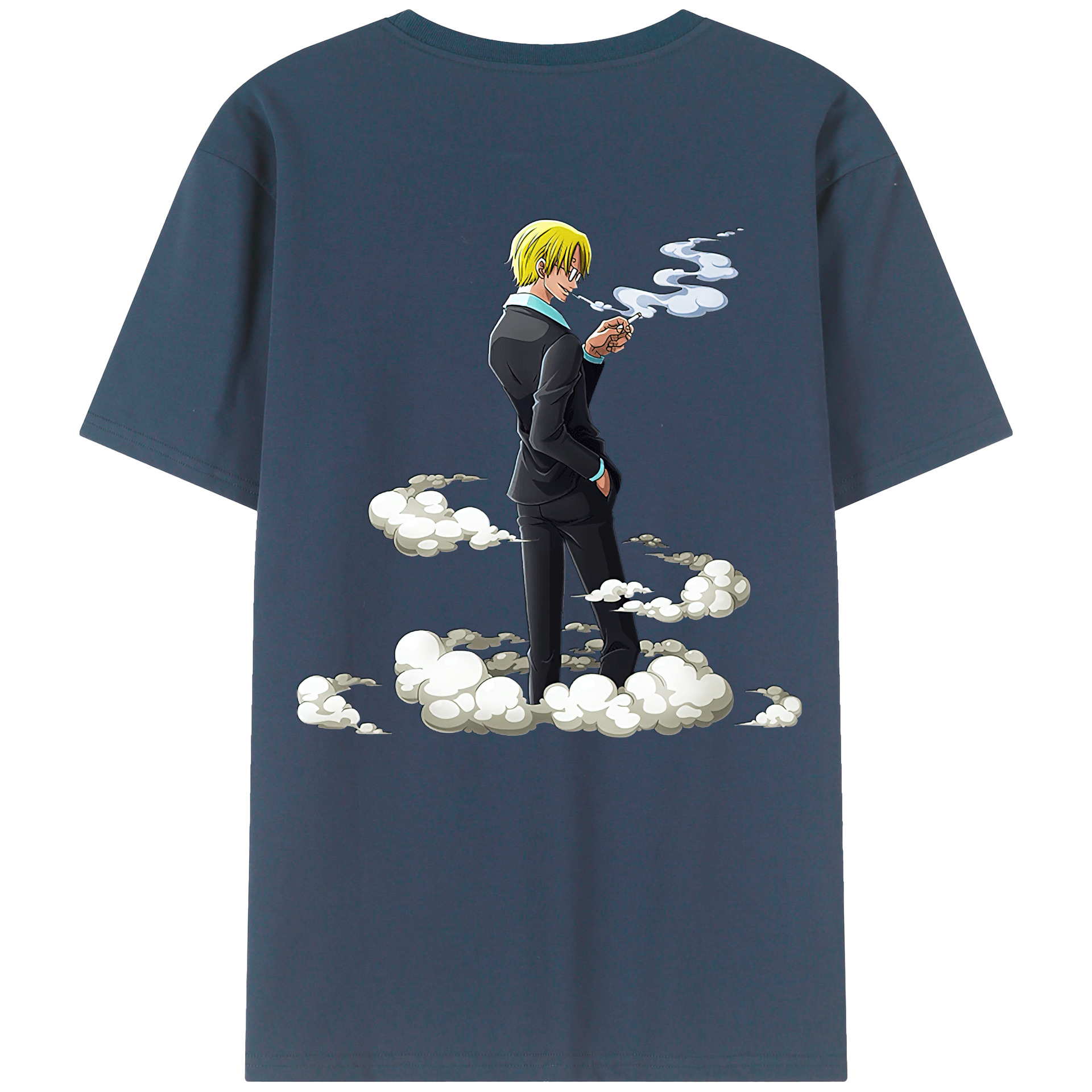 （画像用） ワンピース サンジ ONE PIECE Sanji レディース半袖Tシャツ(バックプリント)