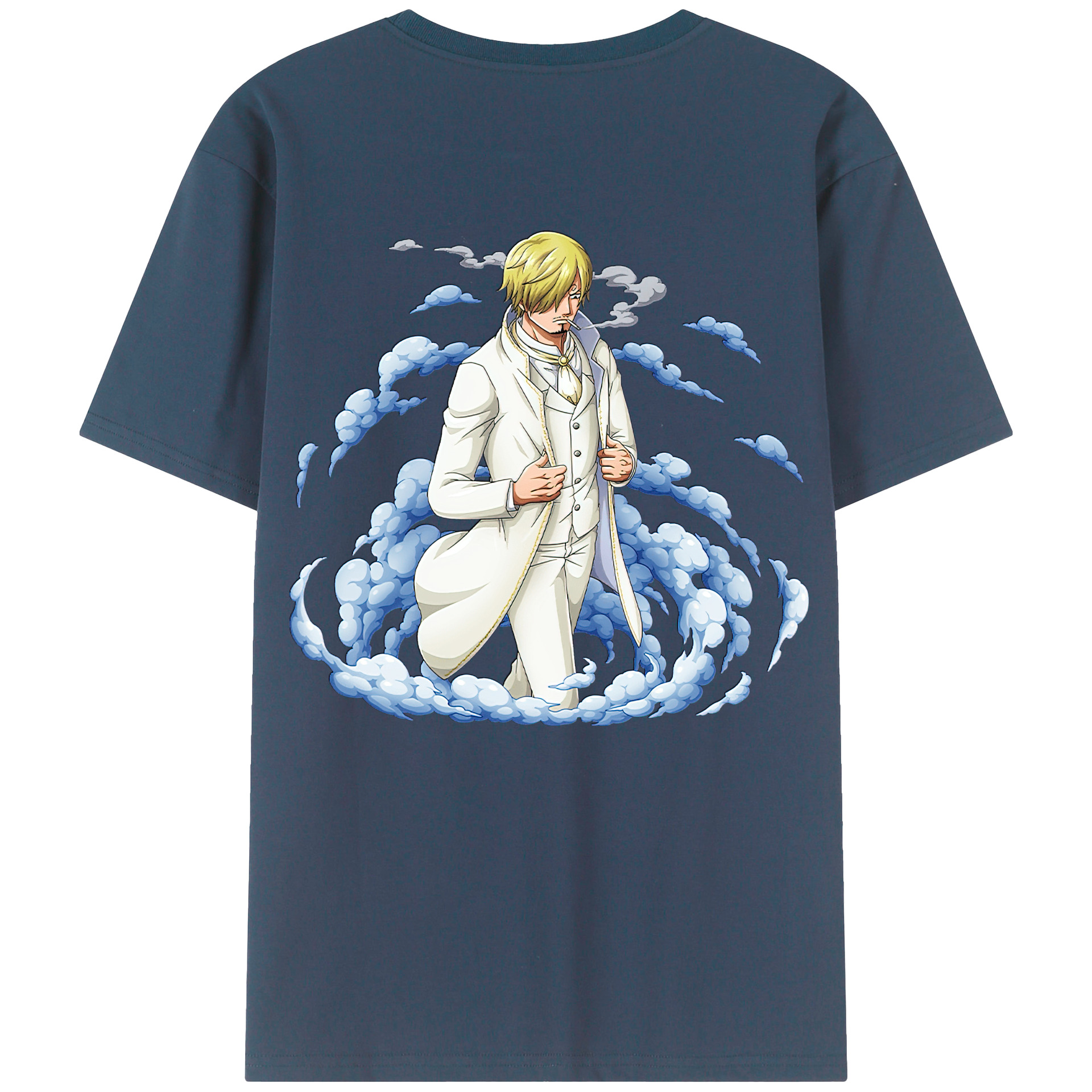 （画像用） ワンピース サンジ ONE PIECE Sanji レディース半袖Tシャツ(バックプリント)