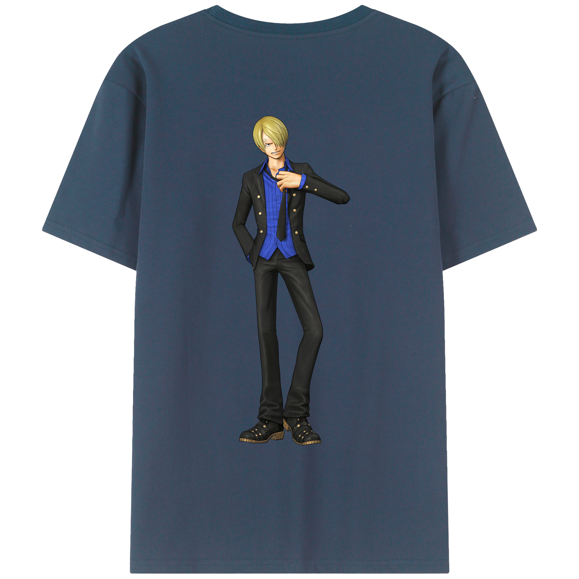 （画像用） ワンピース サンジ ONE PIECE Sanji レディース半袖Tシャツ(バックプリント)