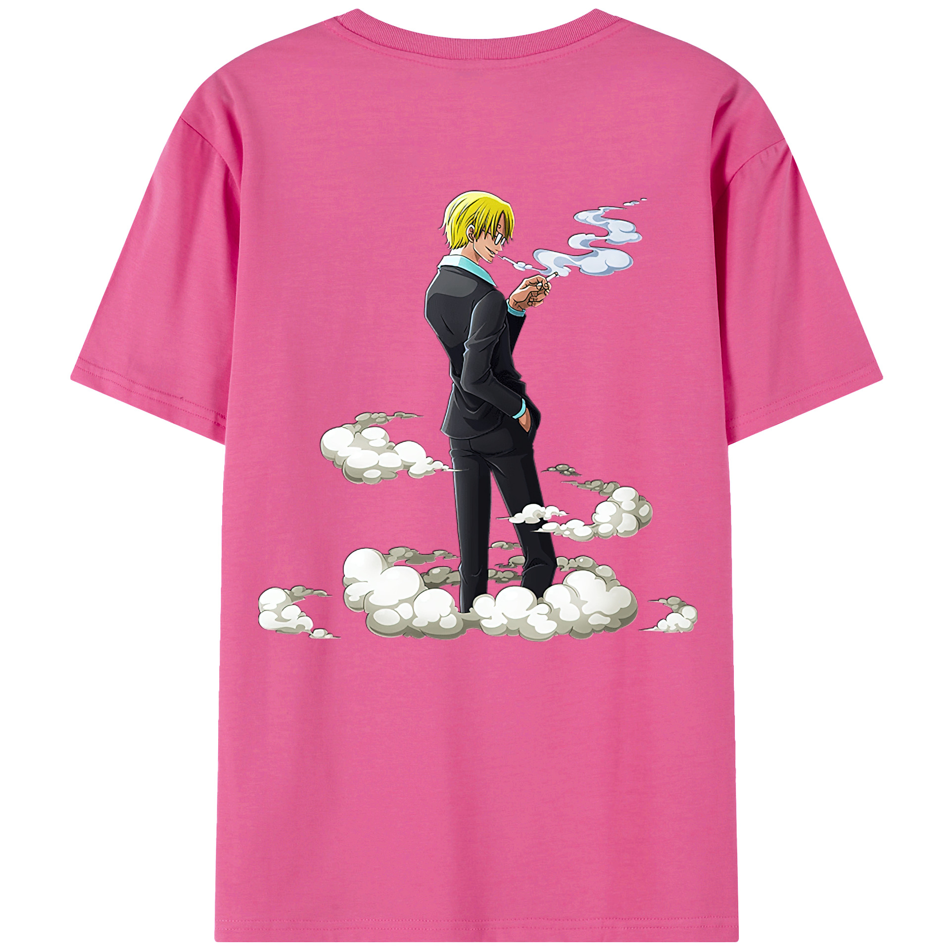 （画像用） ワンピース サンジ ONE PIECE Sanji レディース半袖Tシャツ(バックプリント)