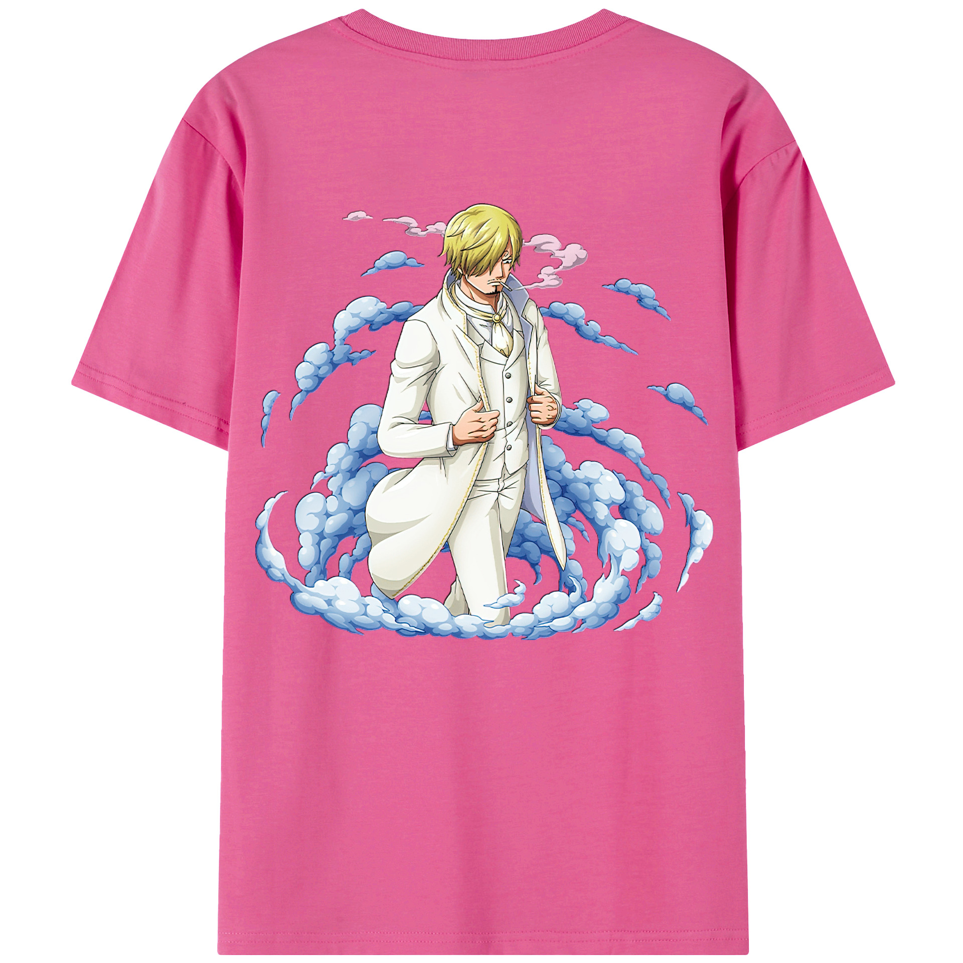 （画像用） ワンピース サンジ ONE PIECE Sanji レディース半袖Tシャツ(バックプリント)