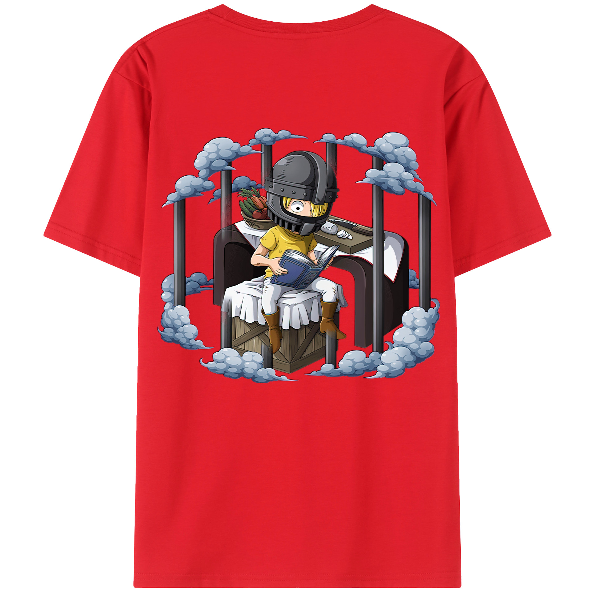 （画像用） ワンピース サンジ ONE PIECE Sanji レディース半袖Tシャツ(バックプリント)