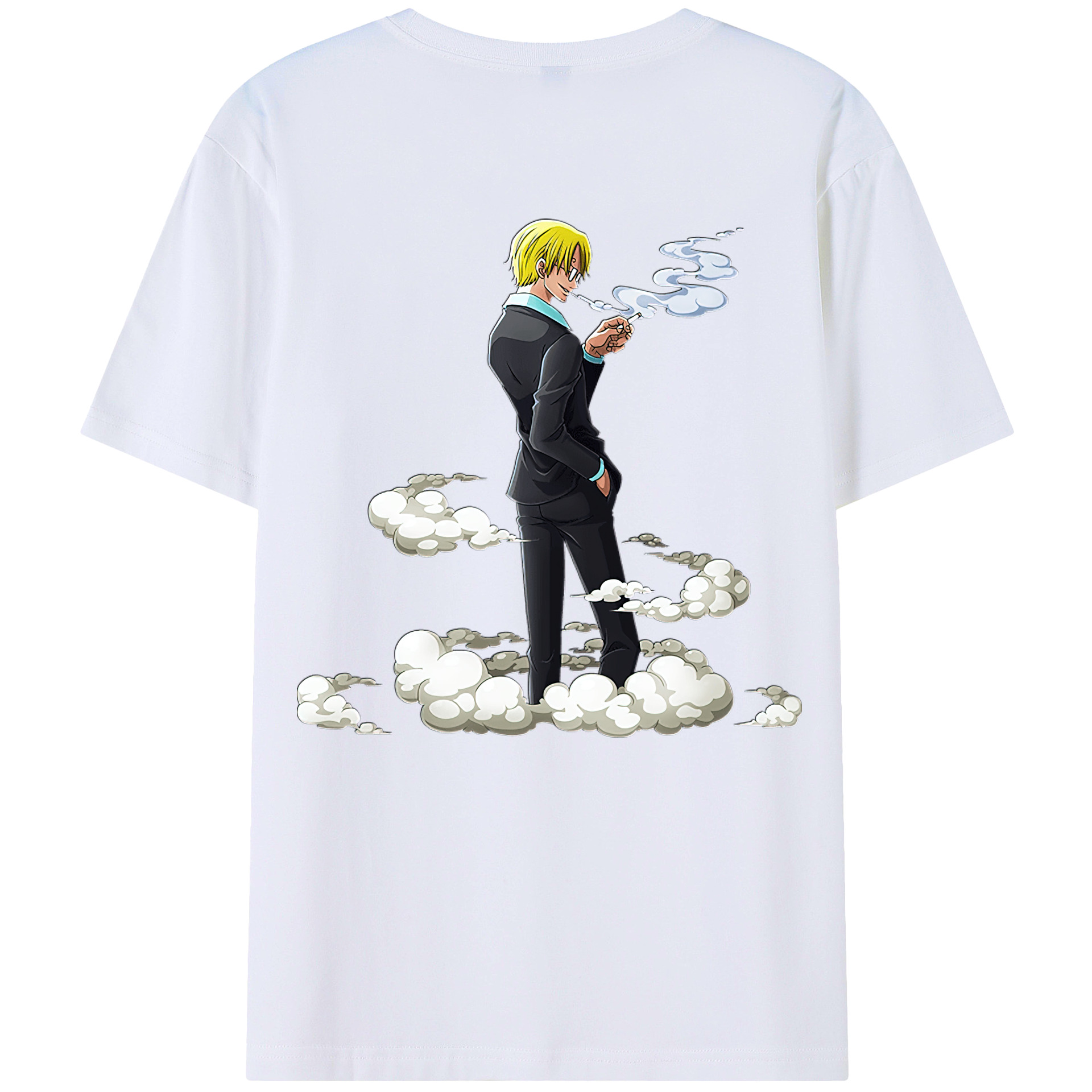 （画像用） ワンピース サンジ ONE PIECE Sanji レディース半袖Tシャツ(バックプリント)