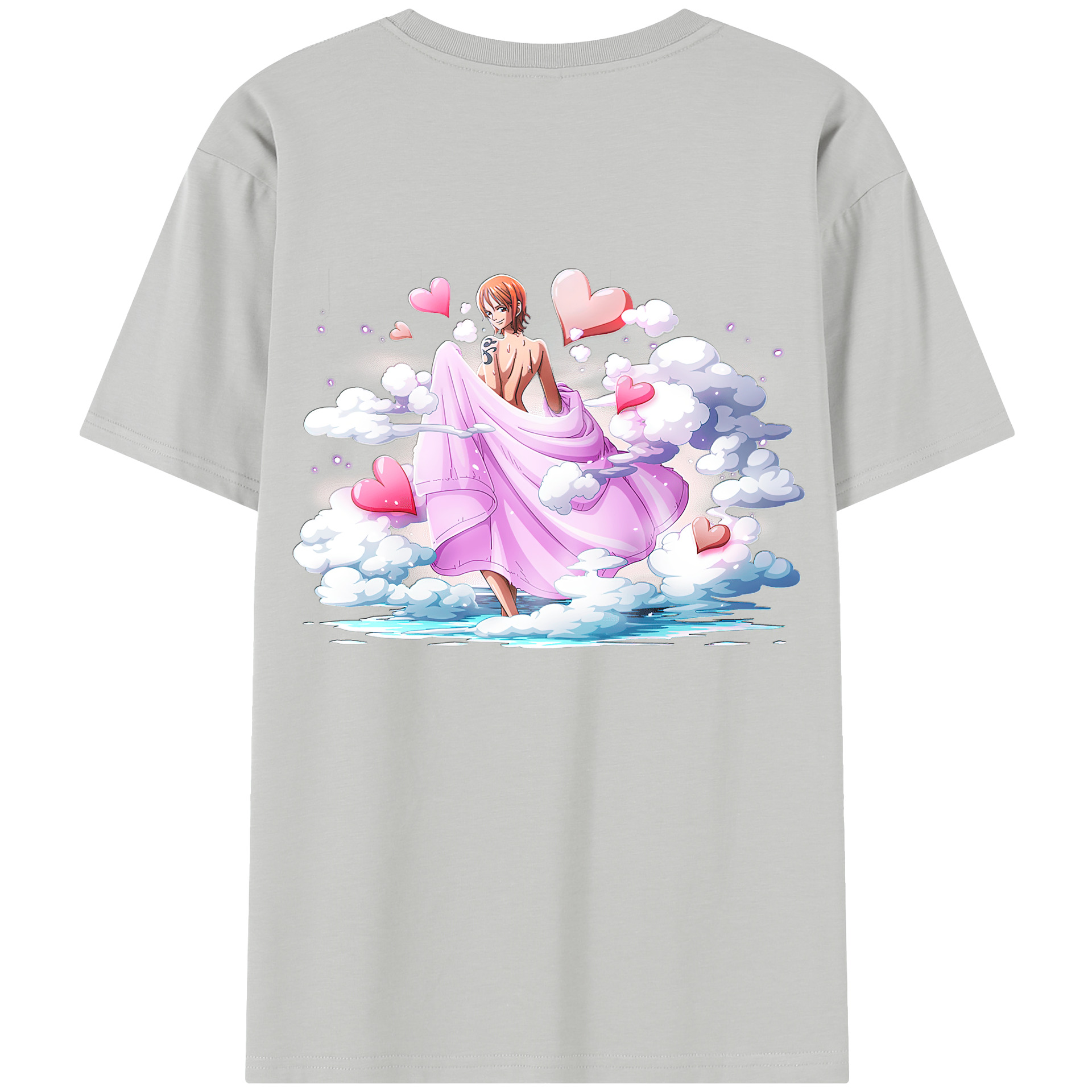 （画像用） ワンピース ナミ ONE PIECE Nami レディース半袖Tシャツ(バックプリント)