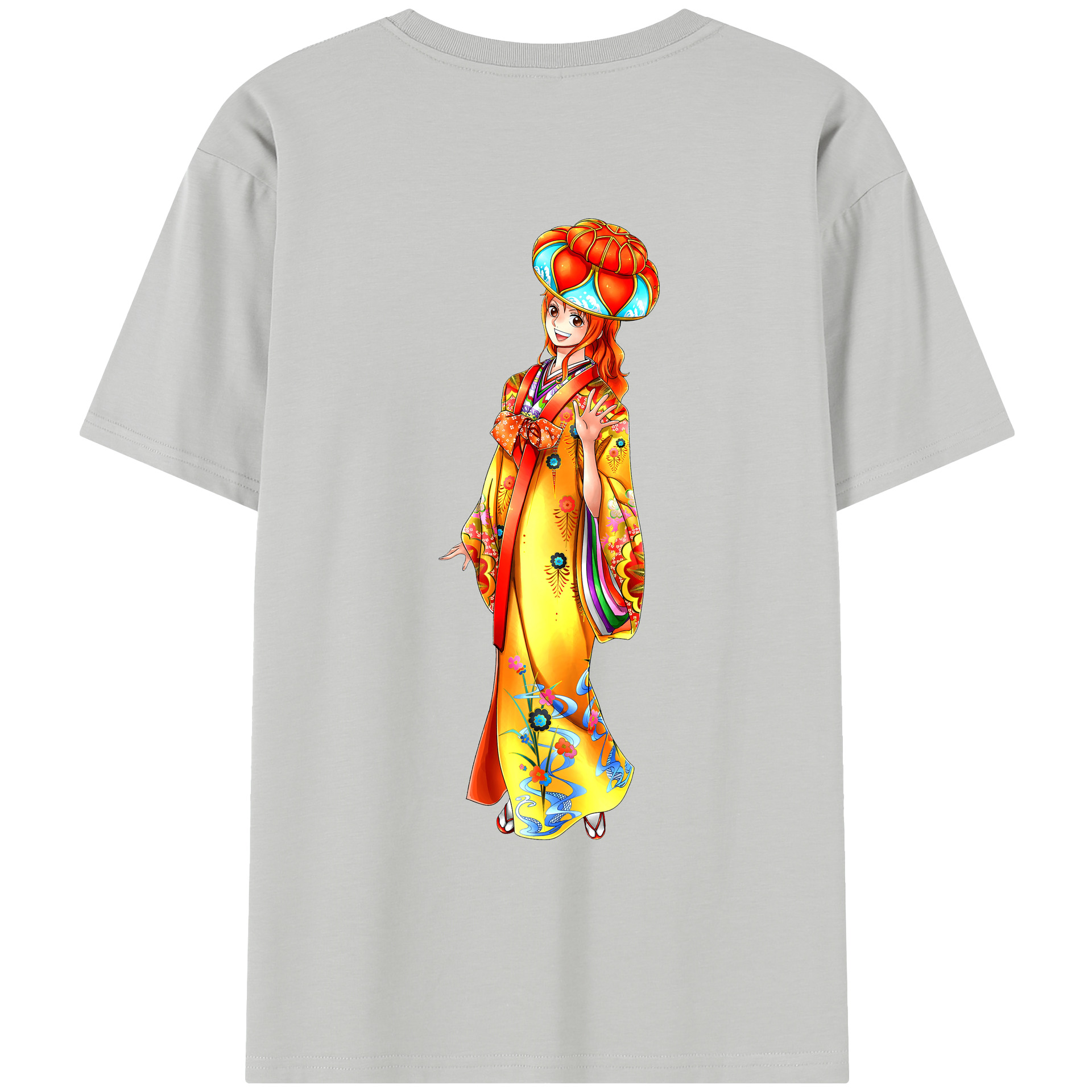 ワンピース ナミ ONE PIECE Nami レディース半袖Tシャツ(バックプリント)