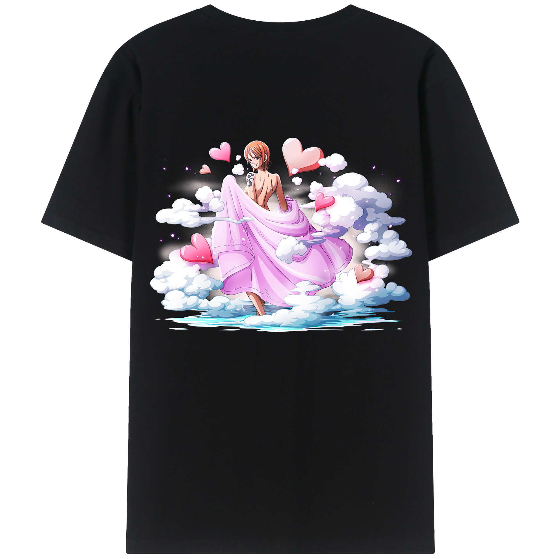 （画像用） ワンピース ナミ ONE PIECE Nami レディース半袖Tシャツ(バックプリント)