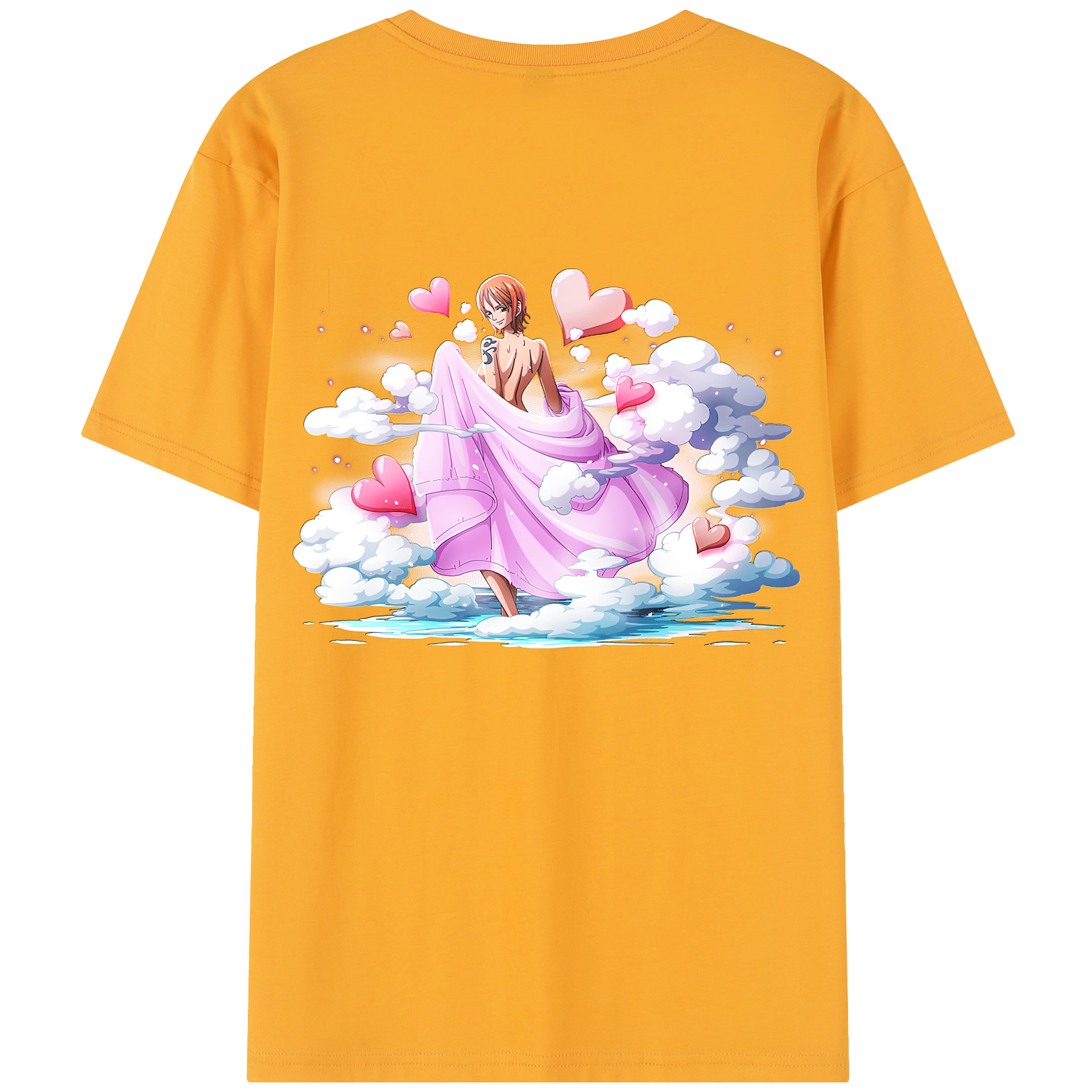 （画像用） ワンピース ナミ ONE PIECE Nami レディース半袖Tシャツ(バックプリント)