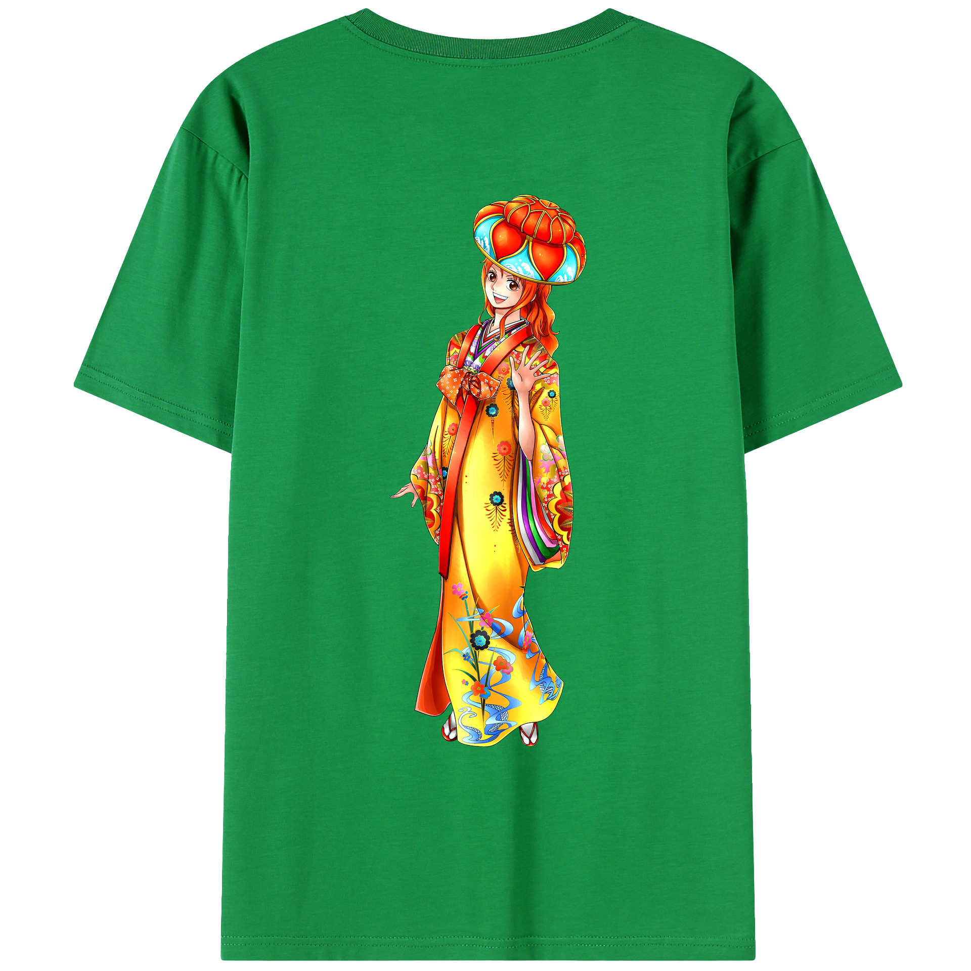 ワンピース ナミ ONE PIECE Nami レディース半袖Tシャツ(バックプリント)