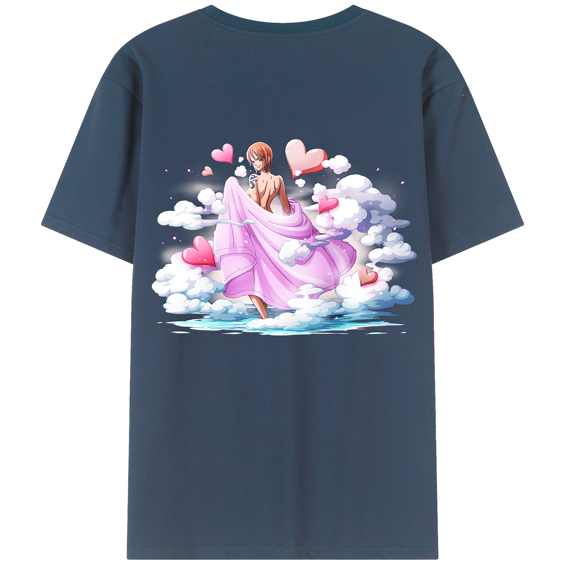 （画像用） ワンピース ナミ ONE PIECE Nami レディース半袖Tシャツ(バックプリント)