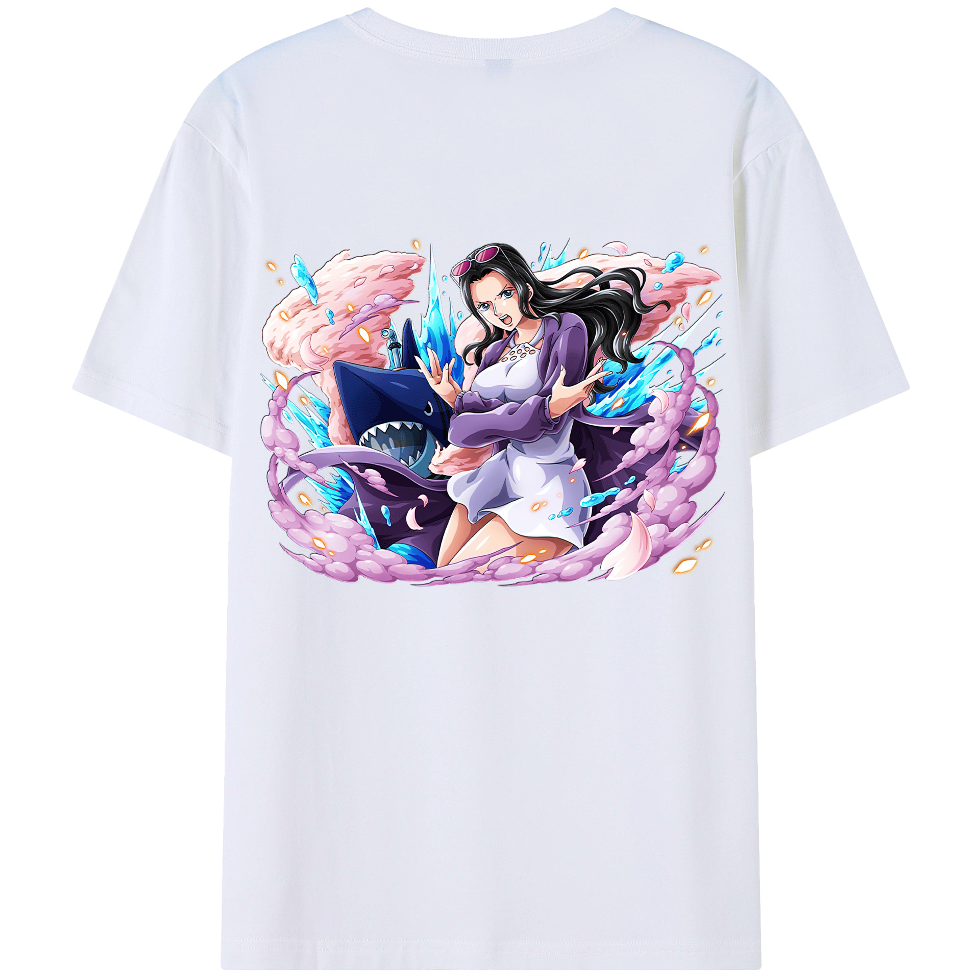 （画像用） ワンピース ニコ・ロビン ONE PIECE Nico Robin レディース半袖Tシャツ(バックプリント)