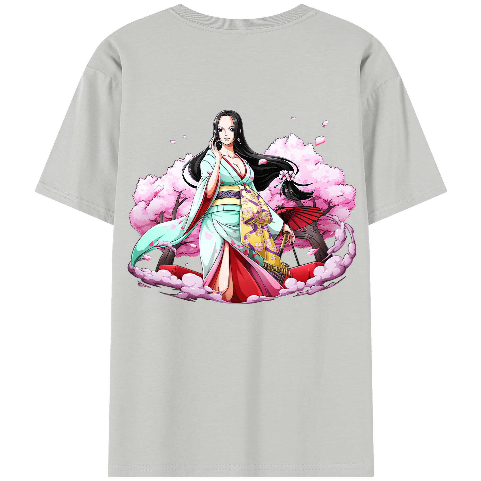 ワンピース ボア・ハンコック ONE PIECE Boa·Hancock レディース半袖Tシャツ(バックプリント)