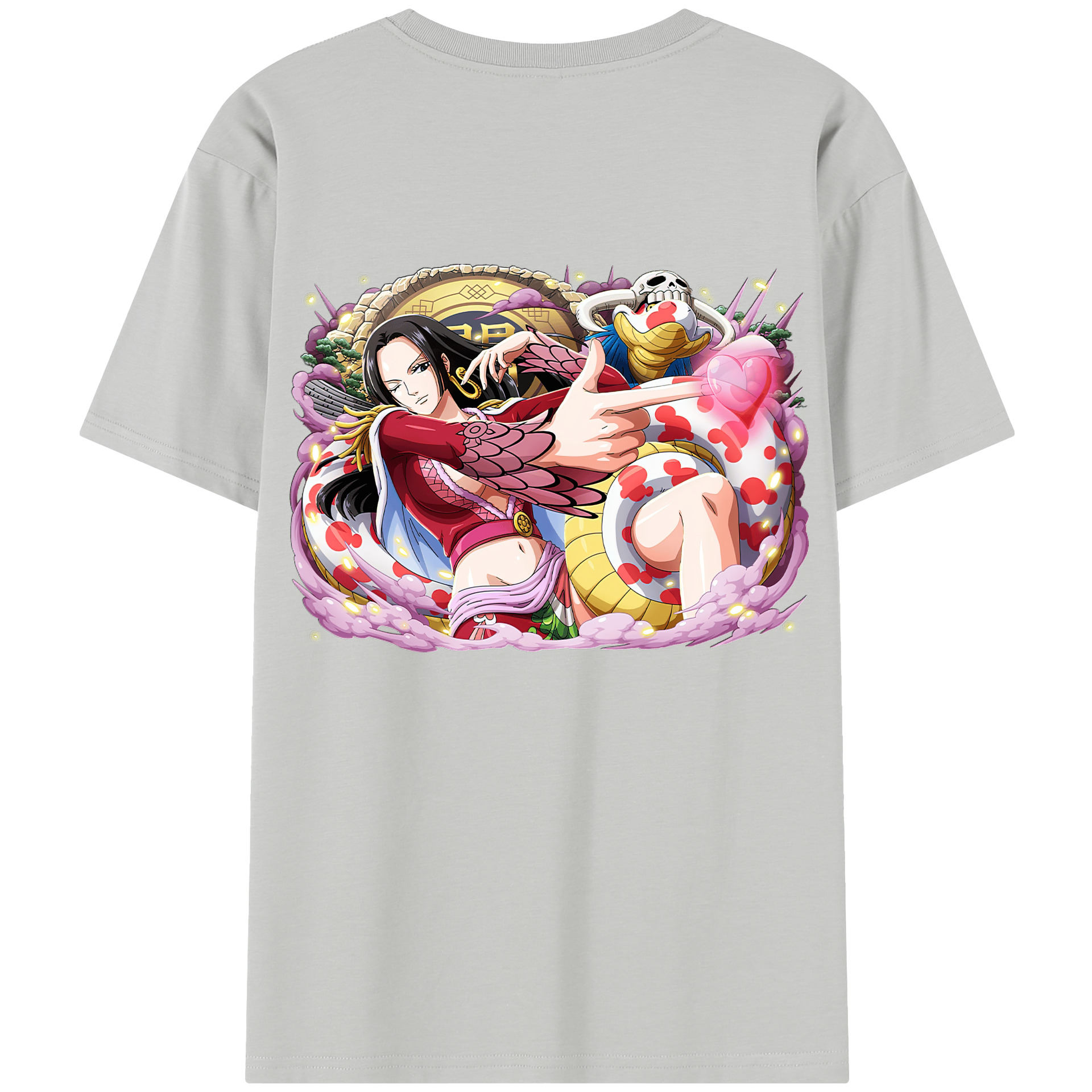 ワンピース ボア・ハンコック ONE PIECE Boa·Hancock レディース半袖Tシャツ(バックプリント)