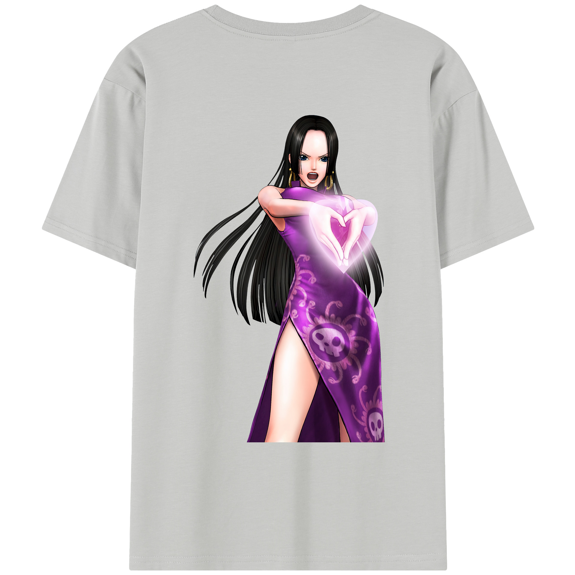 ワンピース ボア・ハンコック ONE PIECE Boa·Hancock レディース半袖Tシャツ(バックプリント)