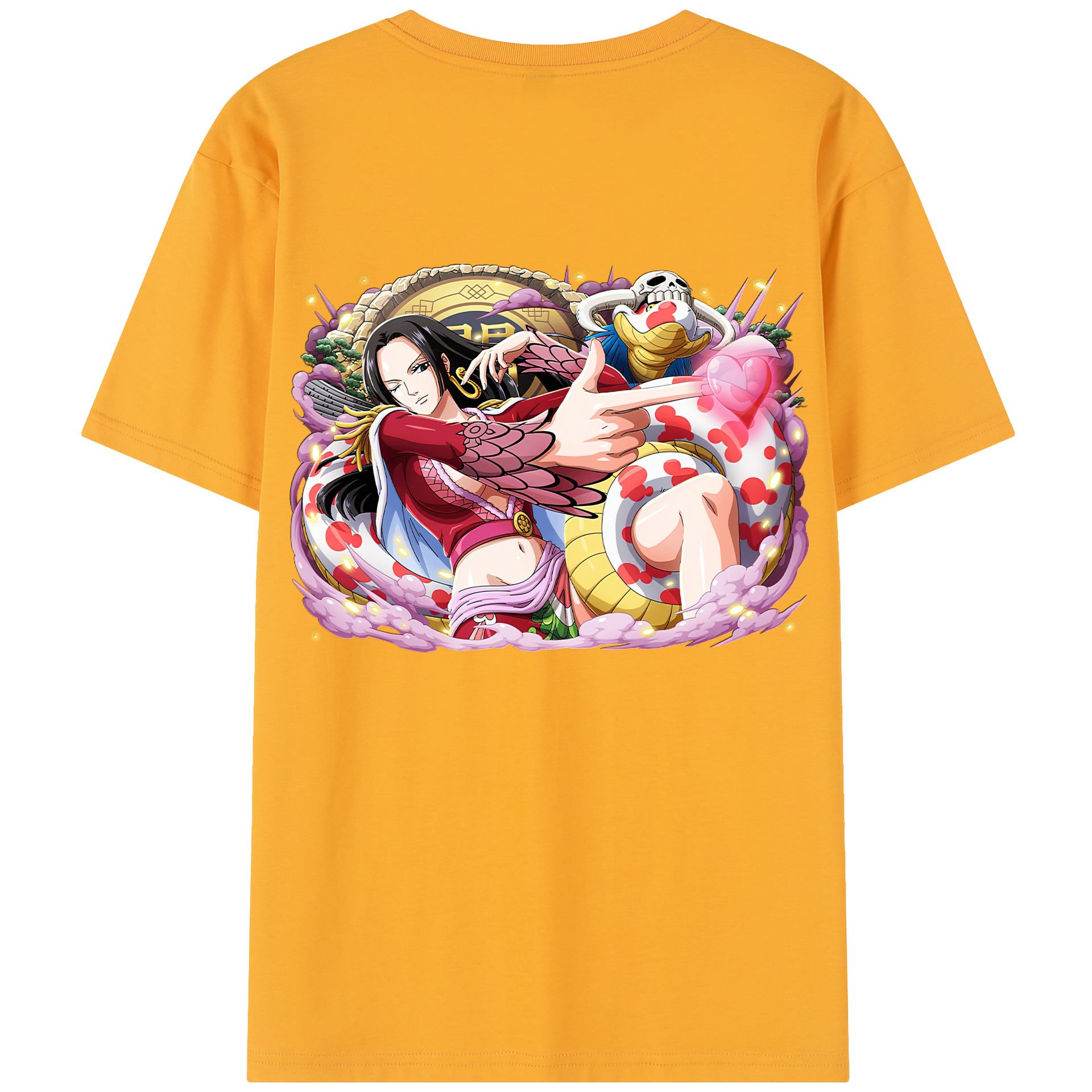 ワンピース ボア・ハンコック ONE PIECE Boa·Hancock レディース半袖Tシャツ(バックプリント)
