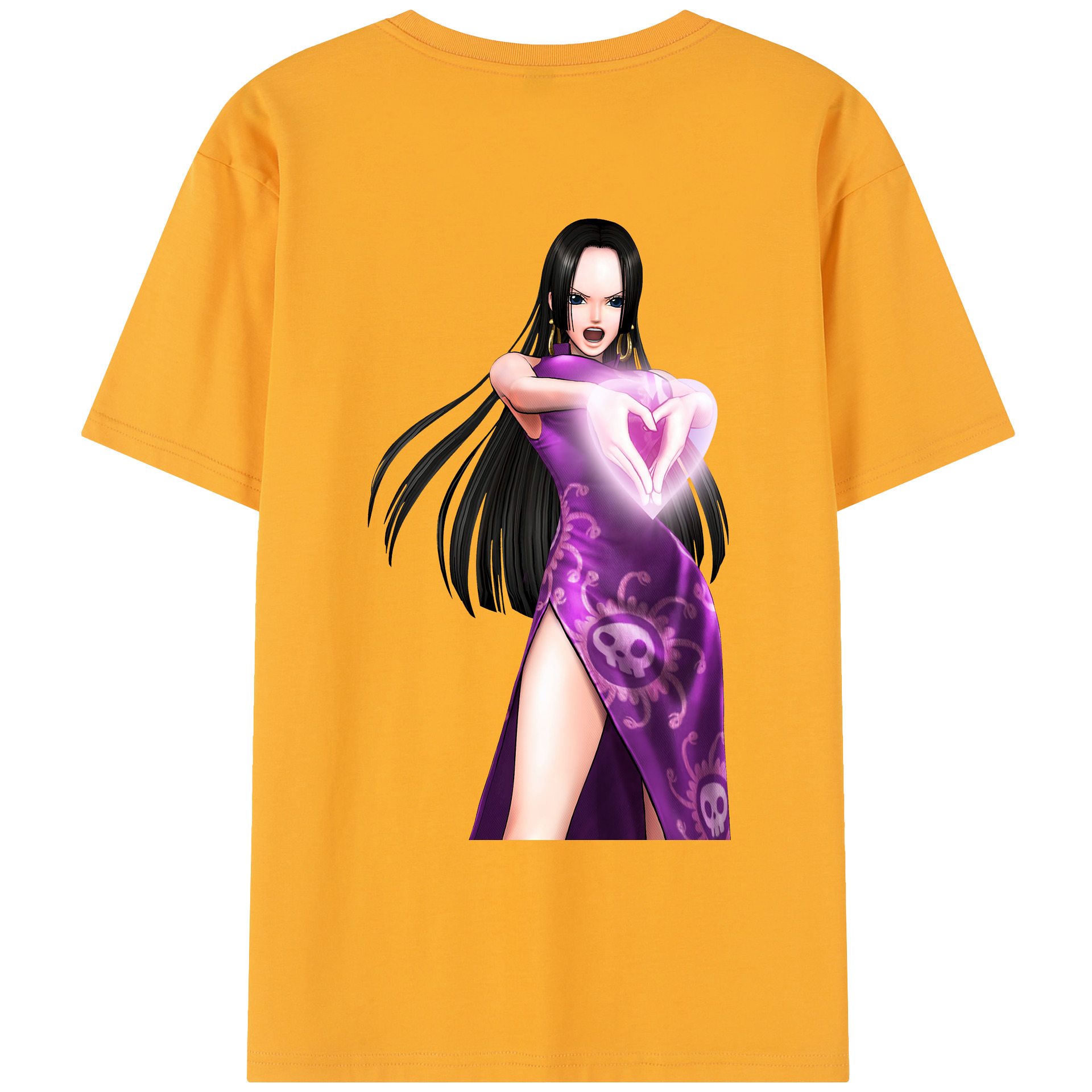 ワンピース ボア・ハンコック ONE PIECE Boa·Hancock レディース半袖Tシャツ(バックプリント)
