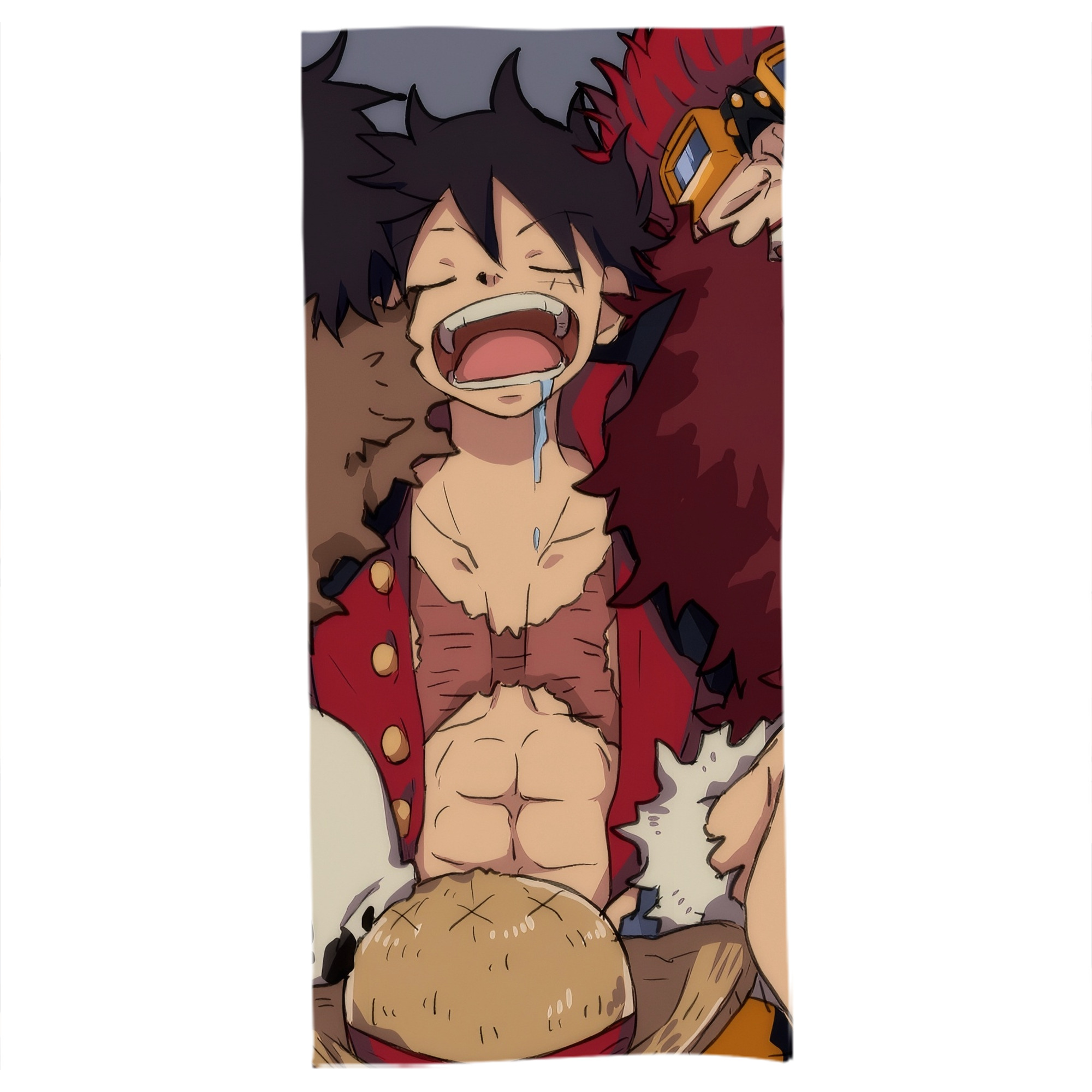 （画像用） ワンピース ONE PIECE 大判バスタオル 70×140cm 吸水速乾 柔らかい肌触り