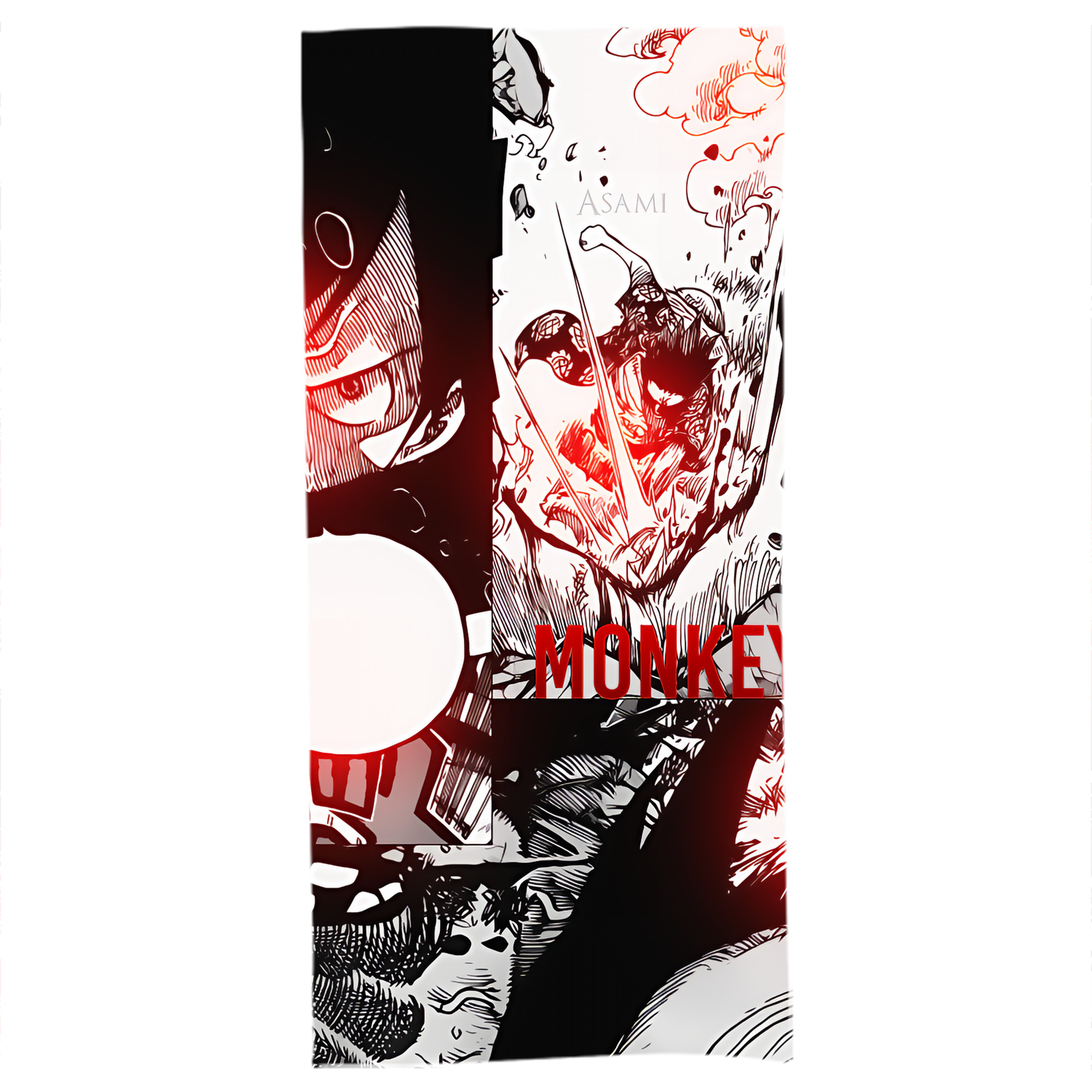 （画像用） ワンピース ONE PIECE 大判バスタオル 70×140cm 吸水速乾 柔らかい肌触り