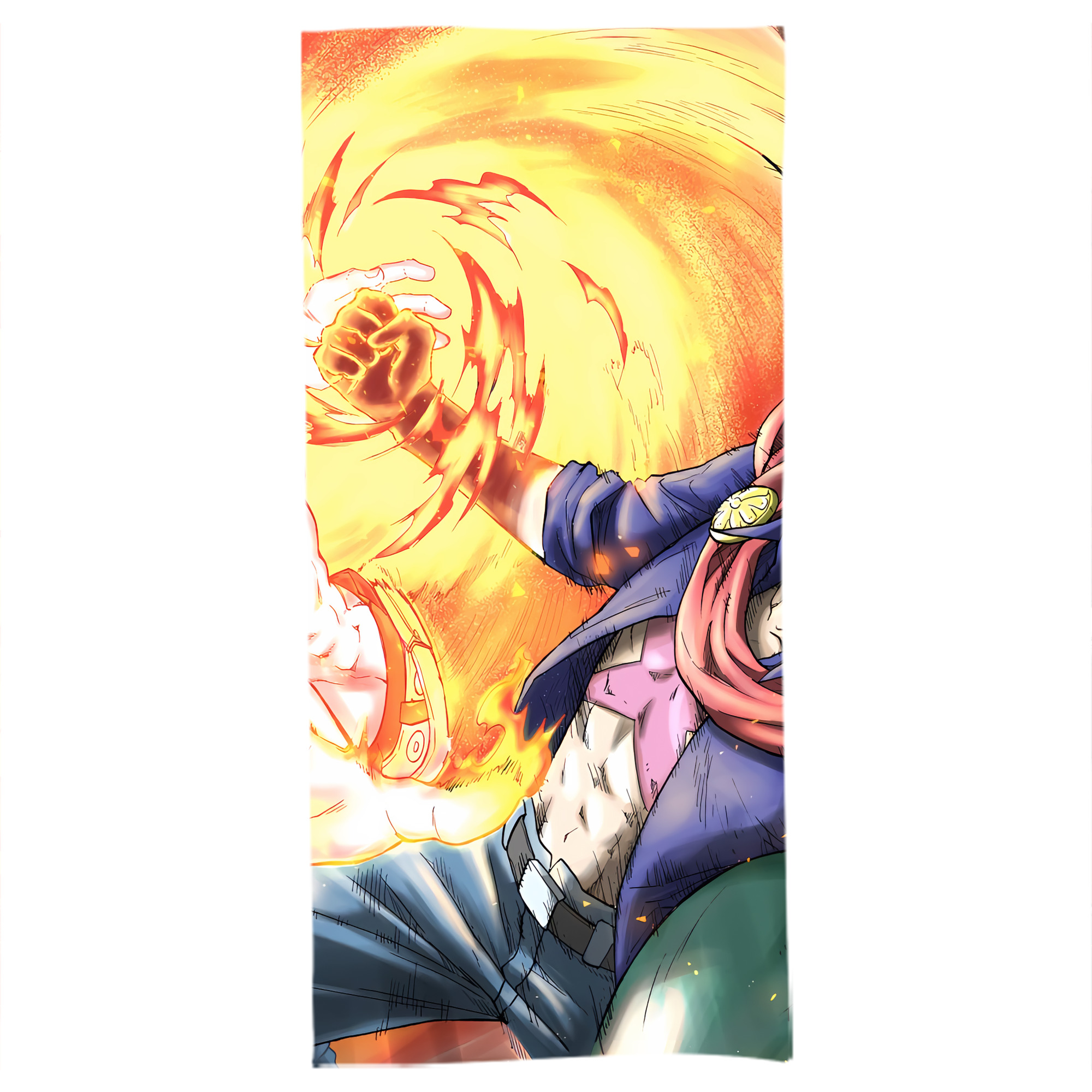 （画像用） ワンピース ONE PIECE 大判バスタオル 70×140cm 吸水速乾 柔らかい肌触り