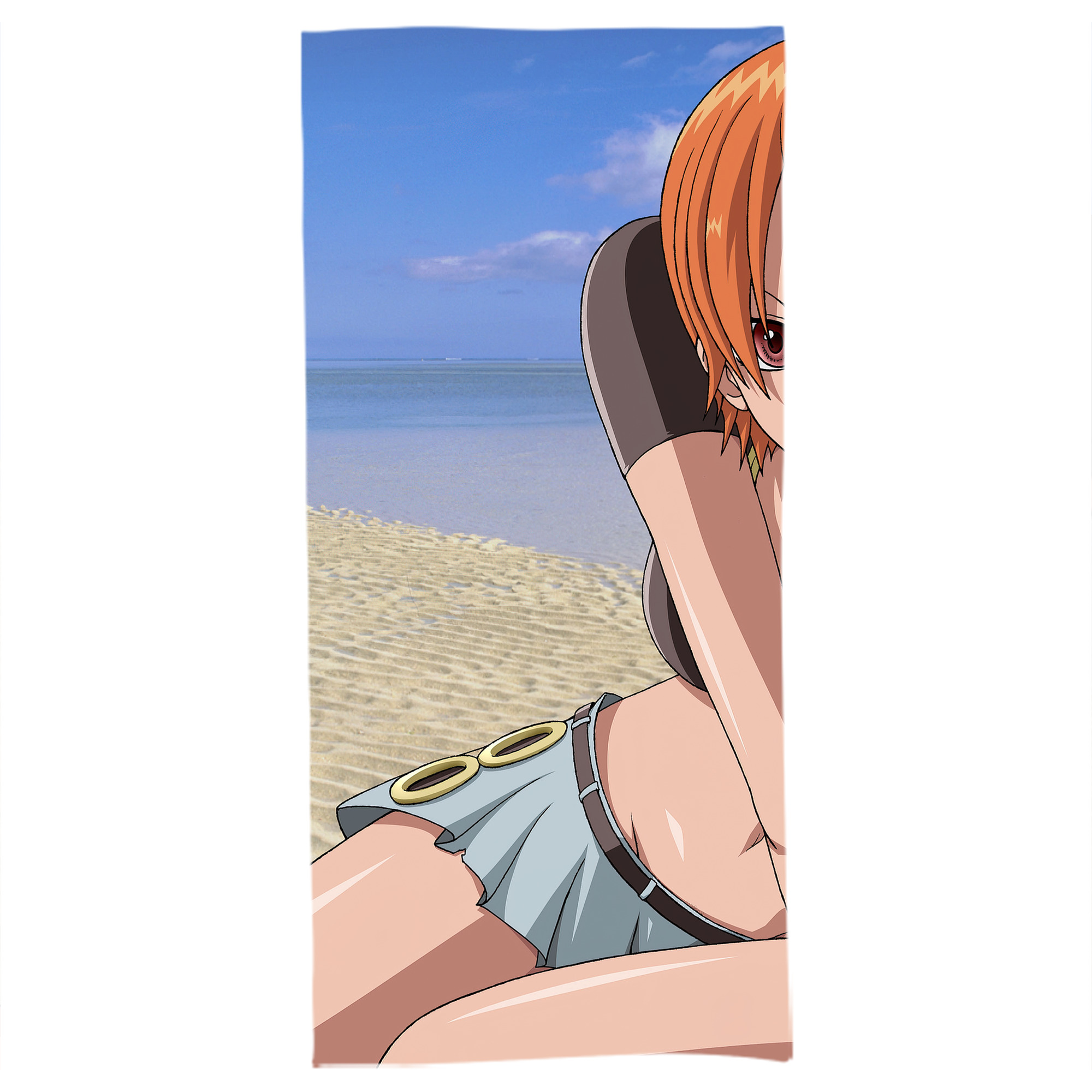 （画像用） ワンピース ONE PIECE 大判バスタオル 70×140cm 吸水速乾 柔らかい肌触り