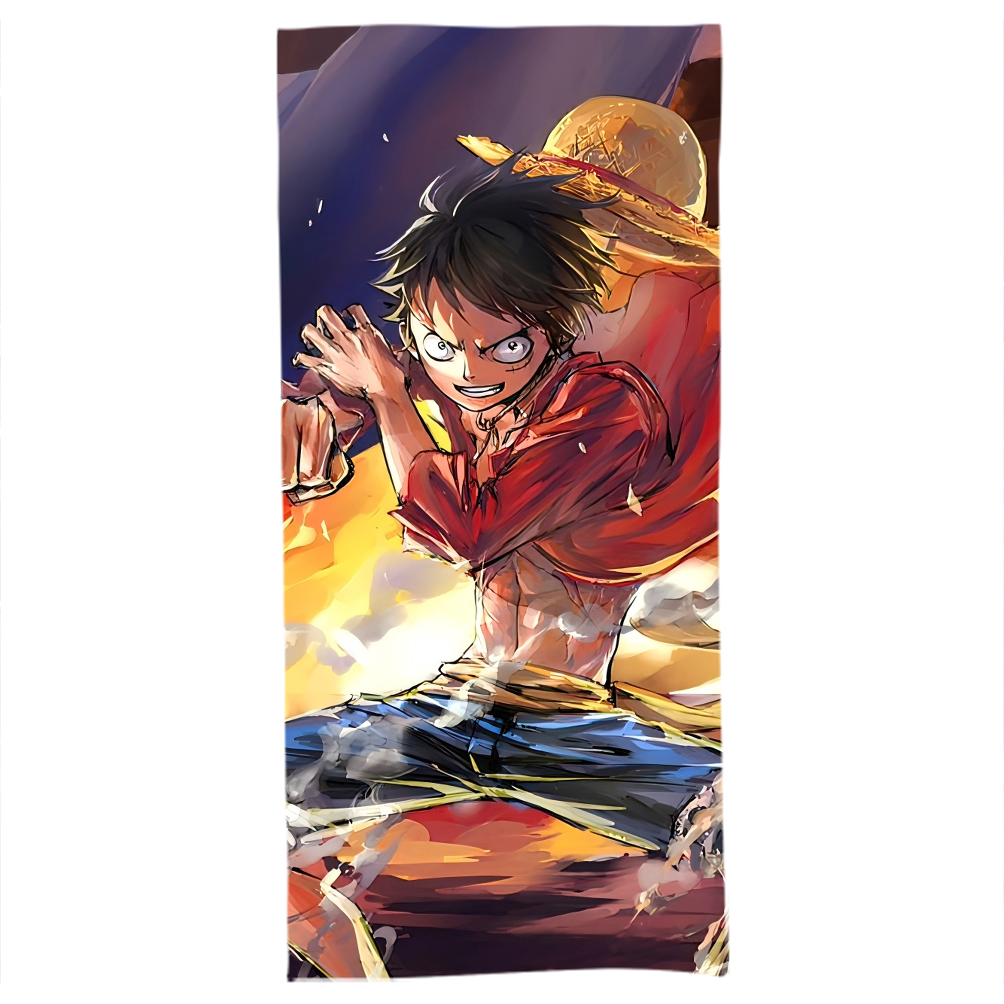 （画像用） ワンピース ONE PIECE 大判バスタオル 70×140cm 吸水速乾 柔らかい肌触り