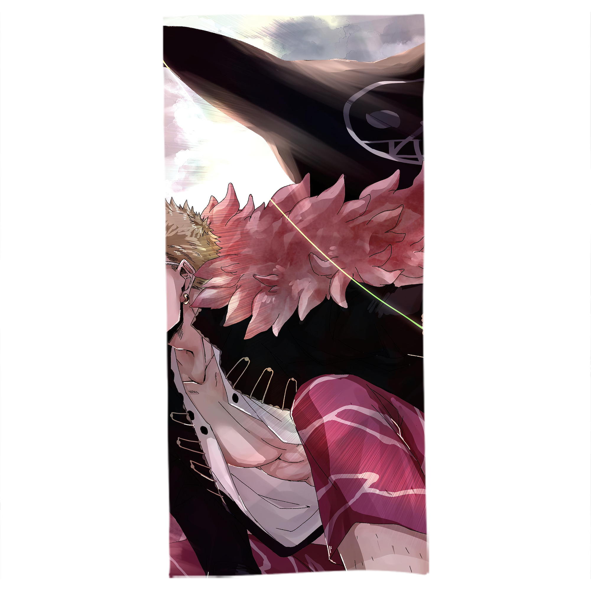 （画像用） ワンピース ONE PIECE 大判バスタオル 70×140cm 吸水速乾 柔らかい肌触り