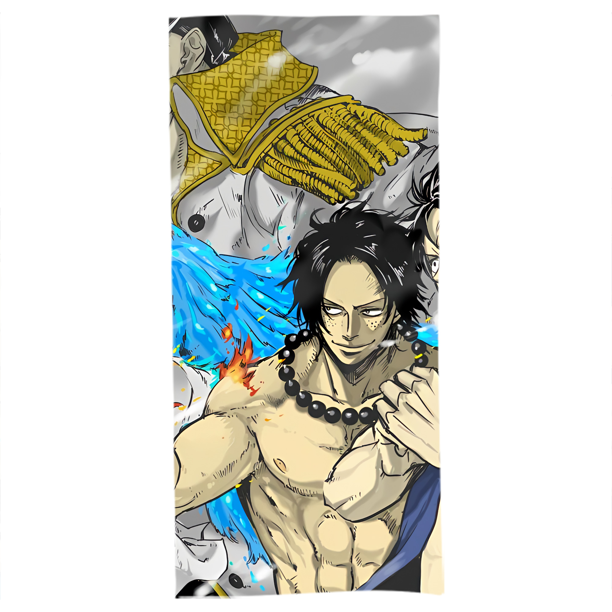 （画像用） ワンピース ONE PIECE 大判バスタオル 70×140cm 吸水速乾 柔らかい肌触り