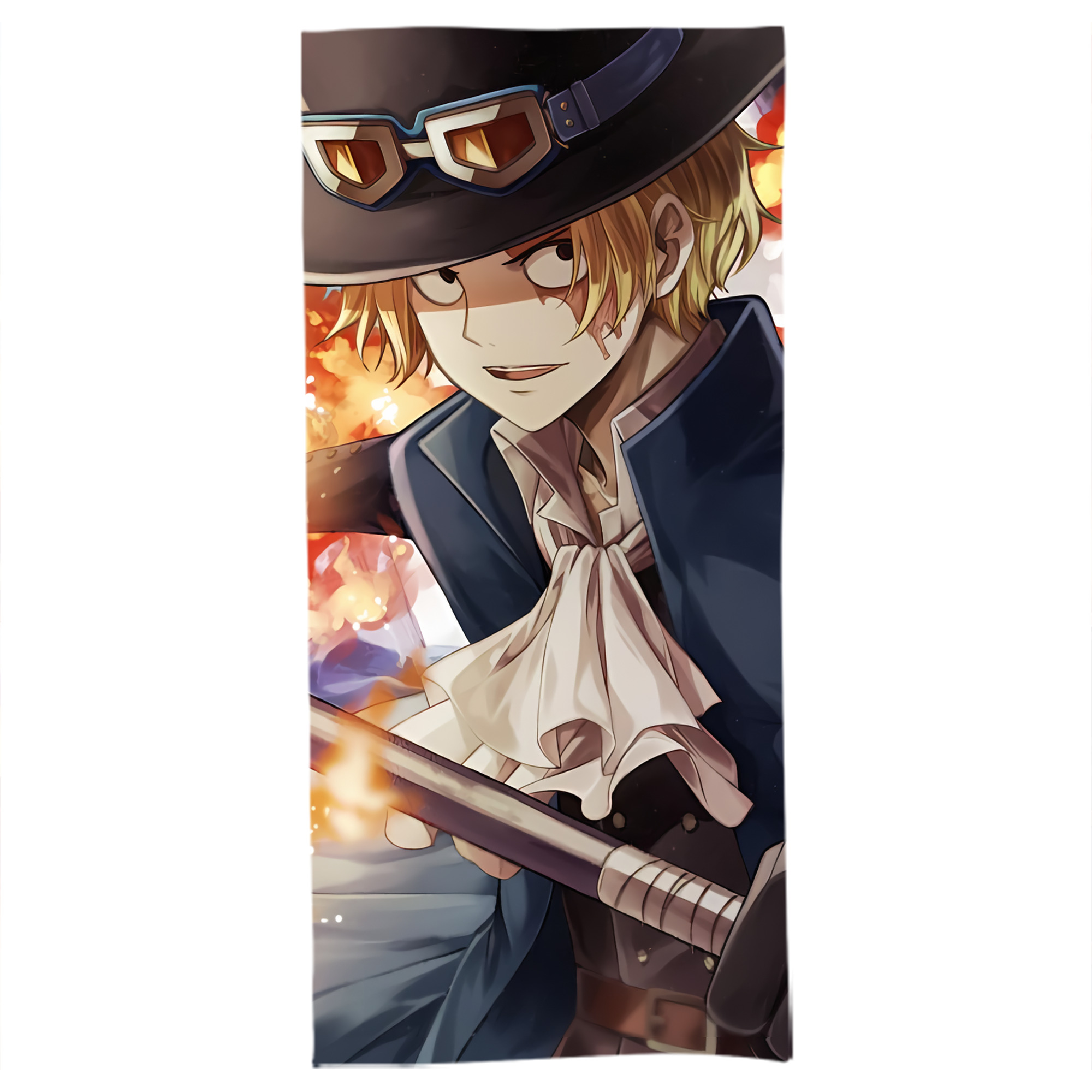 （画像用） ワンピース ONE PIECE 大判バスタオル 70×140cm 吸水速乾 柔らかい肌触り