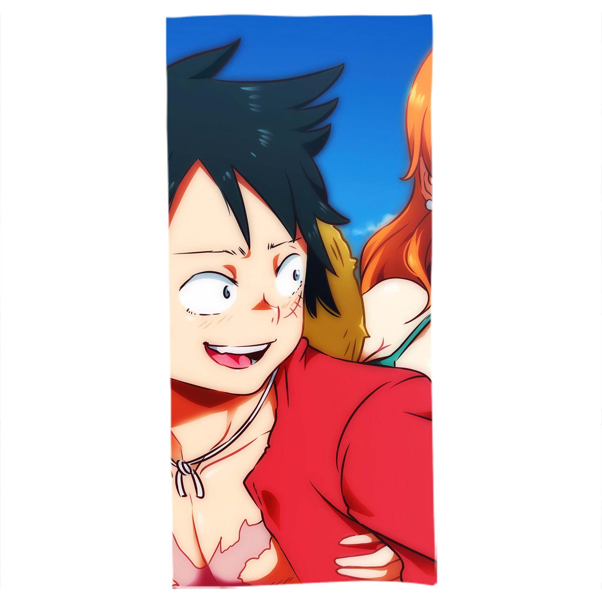 （画像用） ワンピース ONE PIECE 大判バスタオル 70×140cm 吸水速乾 柔らかい肌触り