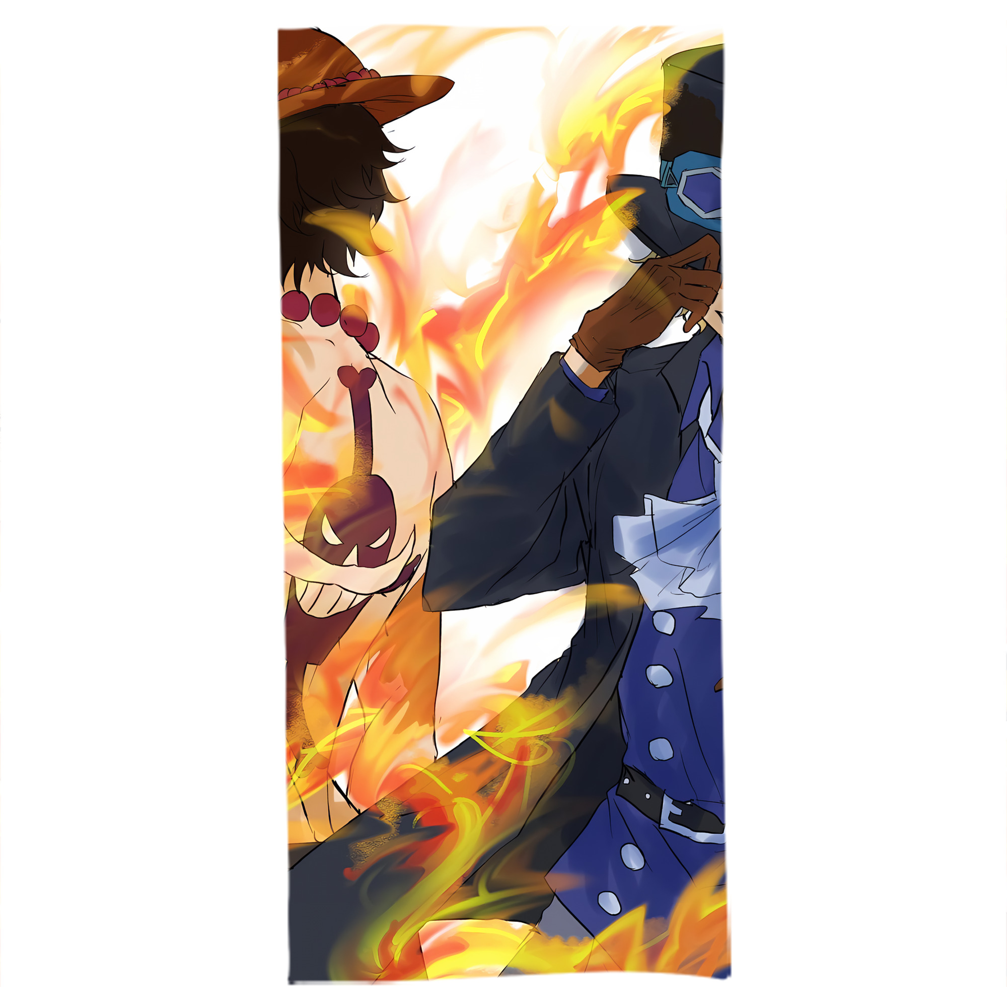 （画像用） ワンピース ONE PIECE 大判バスタオル 70×140cm 吸水速乾 柔らかい肌触り