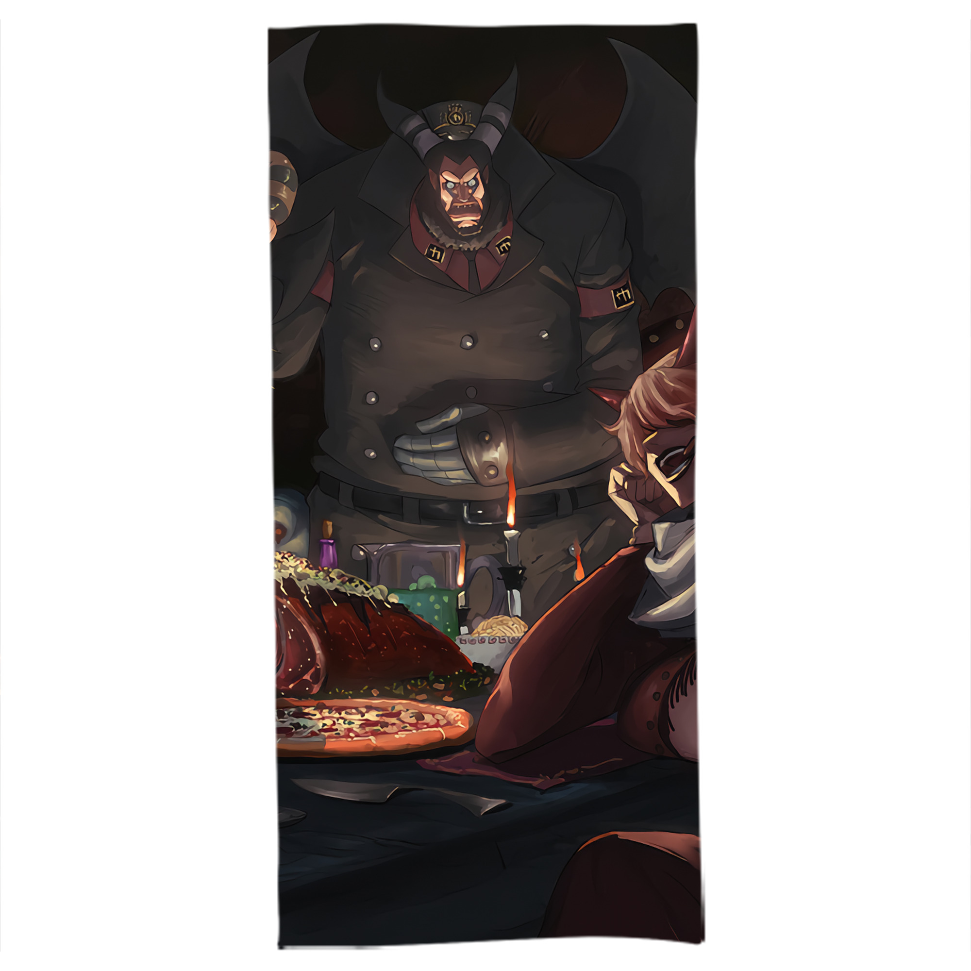 （画像用） ワンピース ONE PIECE 大判バスタオル 70×140cm 吸水速乾 柔らかい肌触り