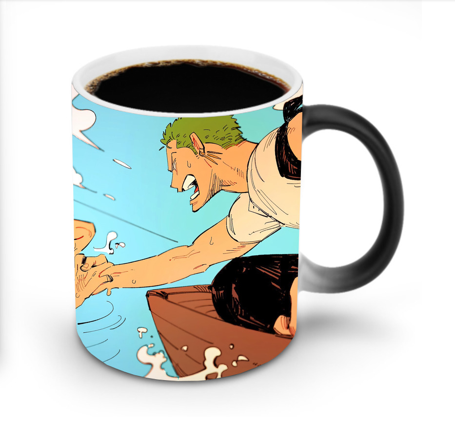 （画像用） ワンピース ONE PIECE 温度変色マグカップ