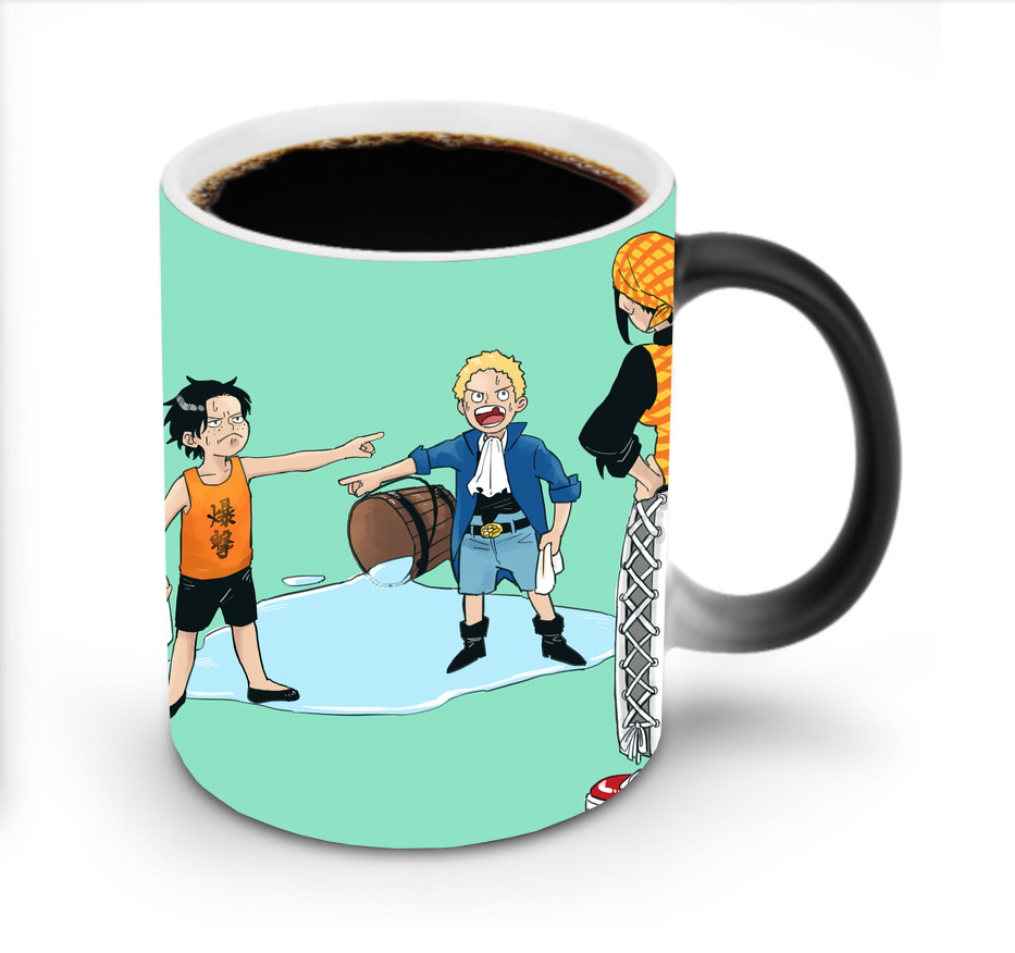 （画像用） ワンピース ONE PIECE 温度変色マグカップ