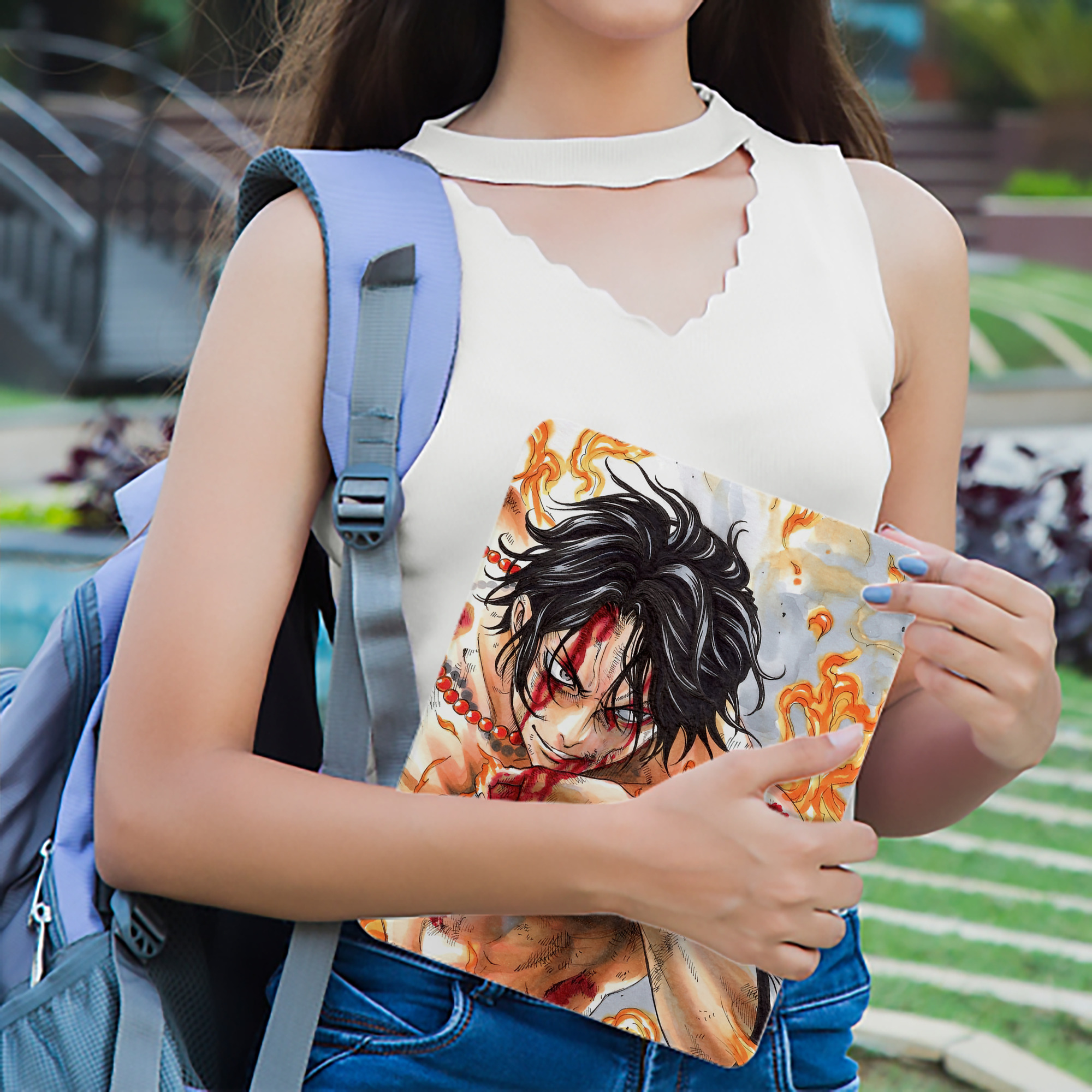 ワンピース ONE PIECE IPad ケース ブック型 PUレザー TPU 耐衝撃 軽量 薄型 ペン収納なし 全面保護 IPad 各モデル対応