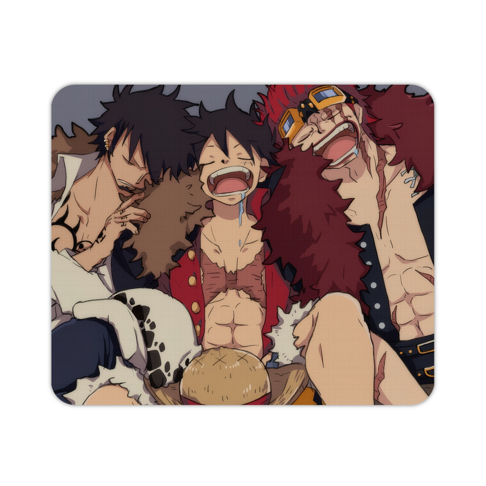 （画像用） ワンピース ONE PIECE マウスパッド ステッチ加工 ラバー素材 防水 滑り止め 超薄型 ゲーミング/オフィス対応