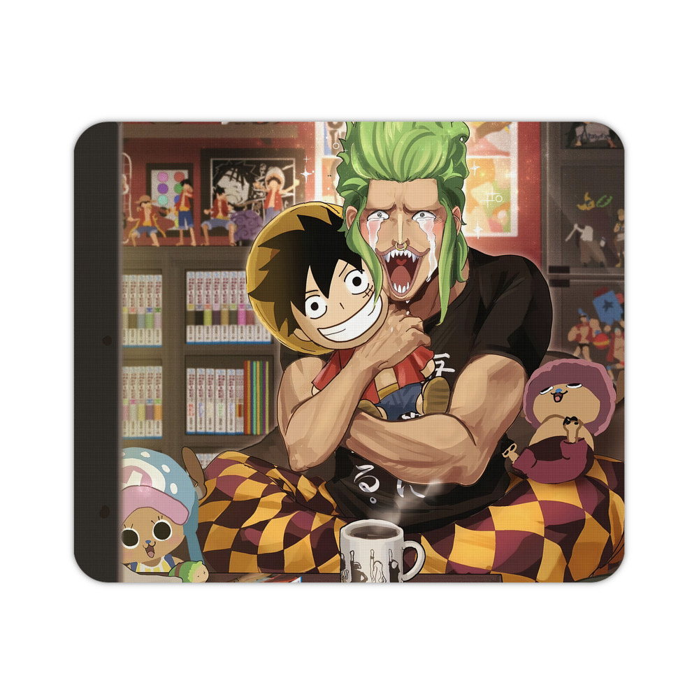 （画像用） ワンピース ONE PIECE マウスパッド ステッチ加工 ラバー素材 防水 滑り止め 超薄型 ゲーミング/オフィス対応