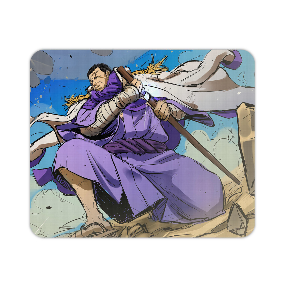 （画像用） ワンピース ONE PIECE マウスパッド ステッチ加工 ラバー素材 防水 滑り止め 超薄型 ゲーミング/オフィス対応