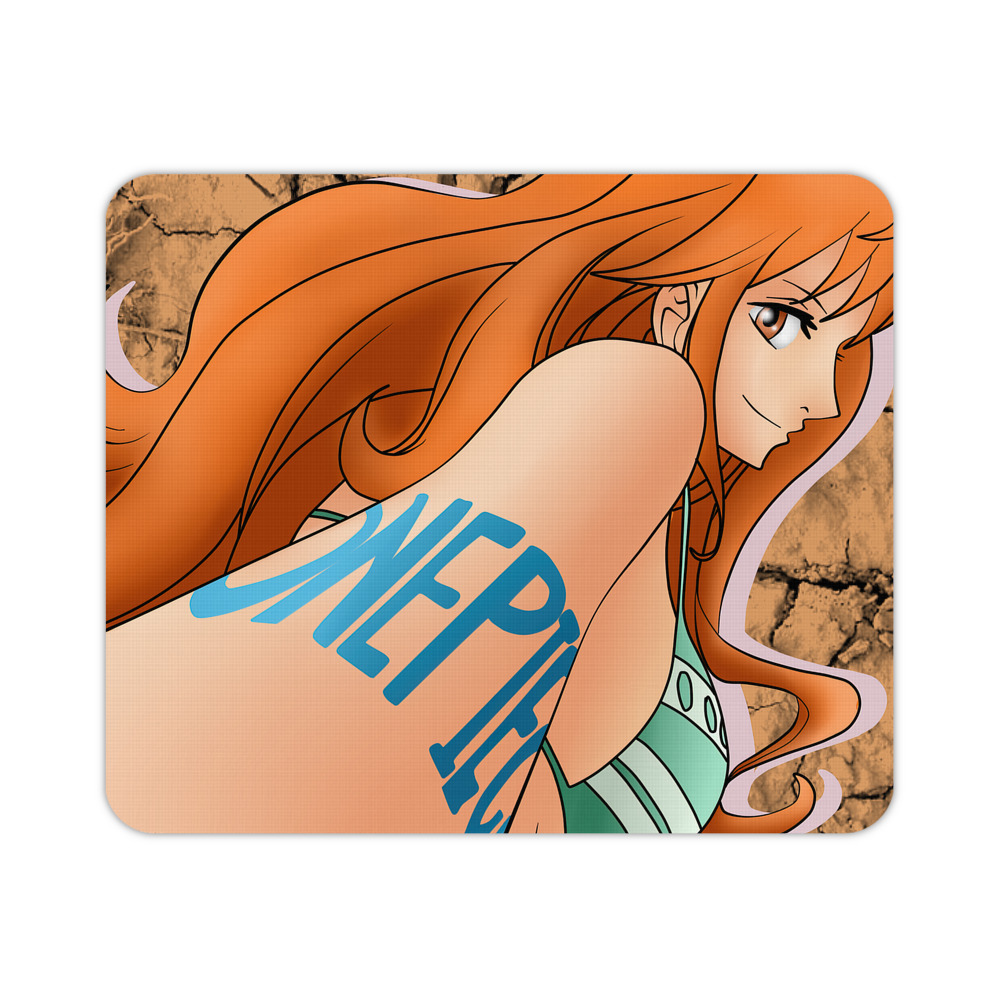 （画像用） ワンピース ONE PIECE マウスパッド ステッチ加工 ラバー素材 防水 滑り止め 超薄型 ゲーミング/オフィス対応